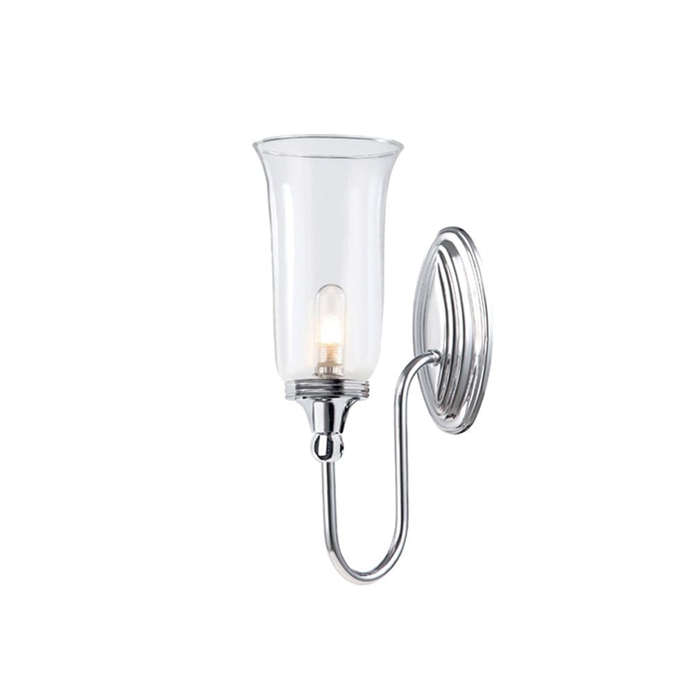 Elstead Blake Single Bathroom Wall Light - Polished Chrome