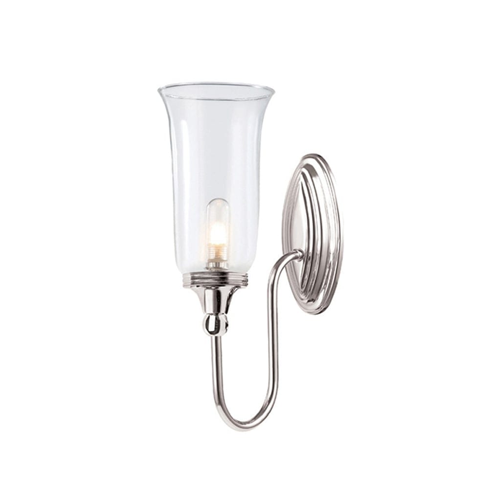 Elstead Blake Single Bathroom Wall Light - Polished Nickel