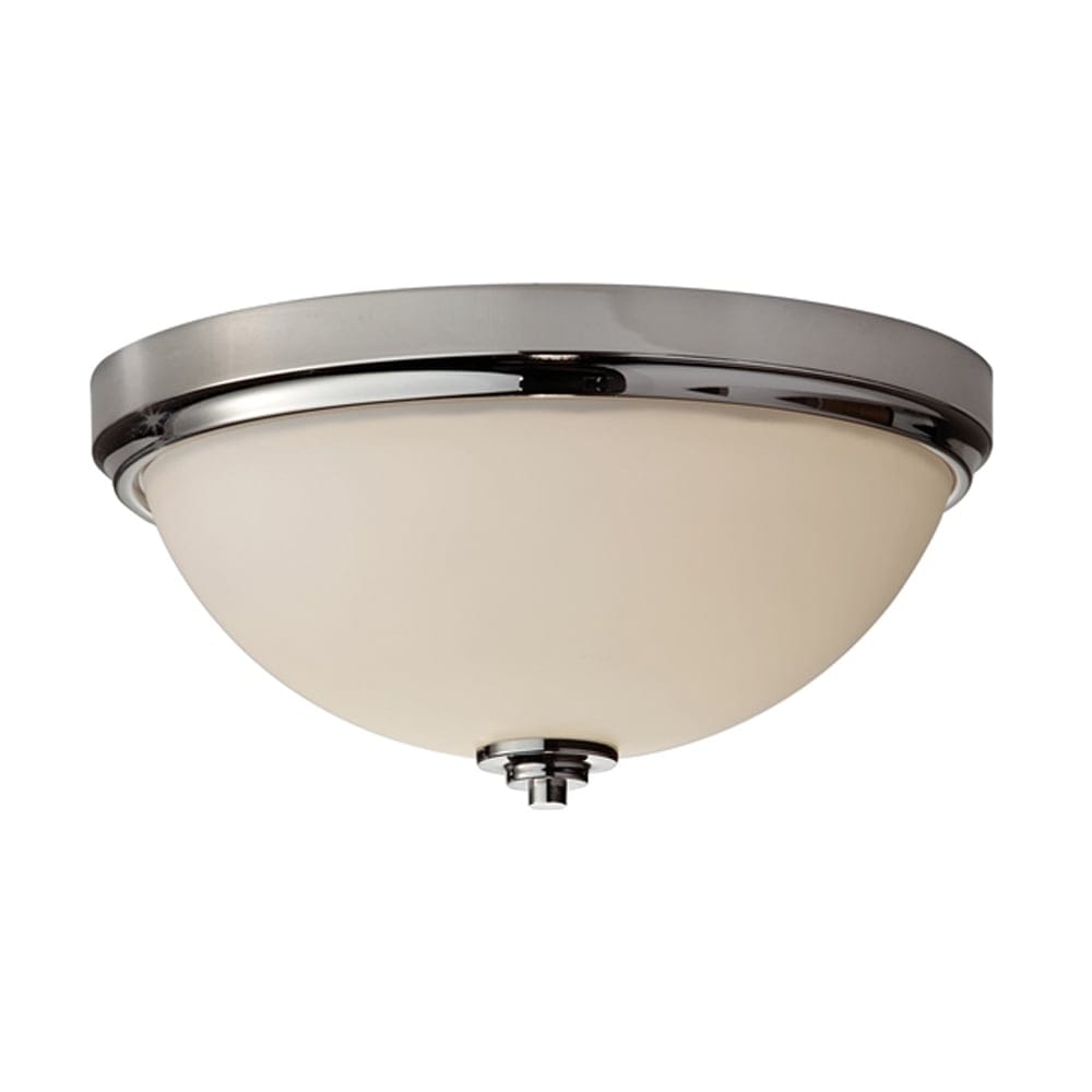 Feiss Malibu 2 Light Flush Fitting - Polished Chrome