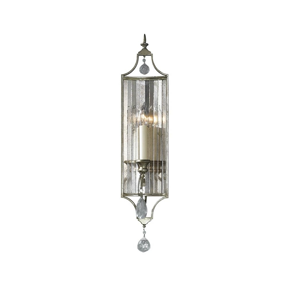 Feiss Gianna Single Wall Light - Gilded Silver