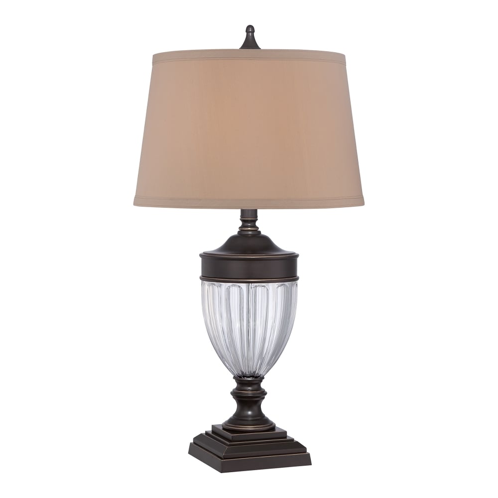Quoizel Dennison Single Table Lamp - Paladian Bronze