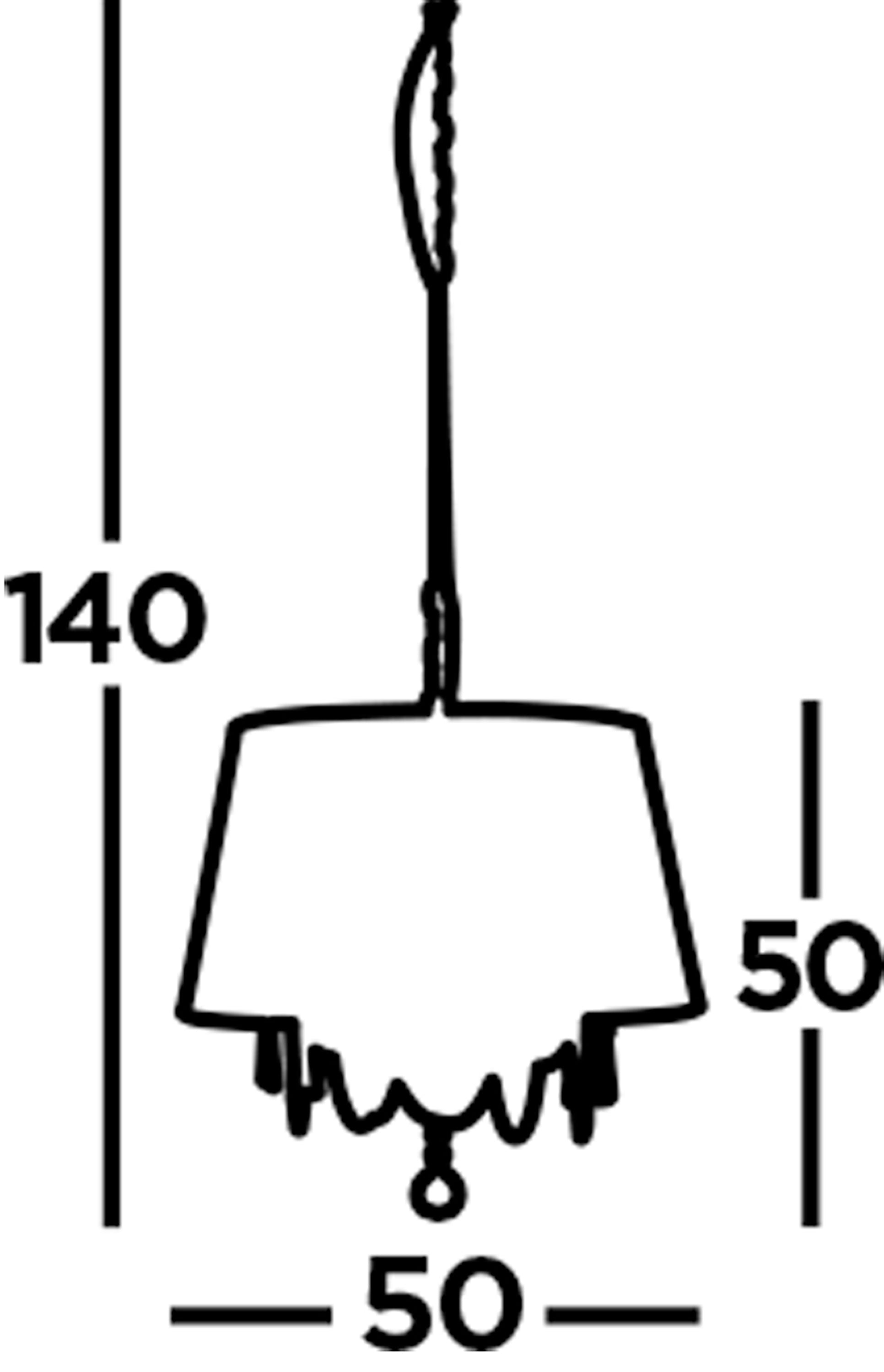 Searchlight Veralum - 5 Light Ceiling, Chrome, Chain Link, Clear Crystal Glass, White Voile Shade