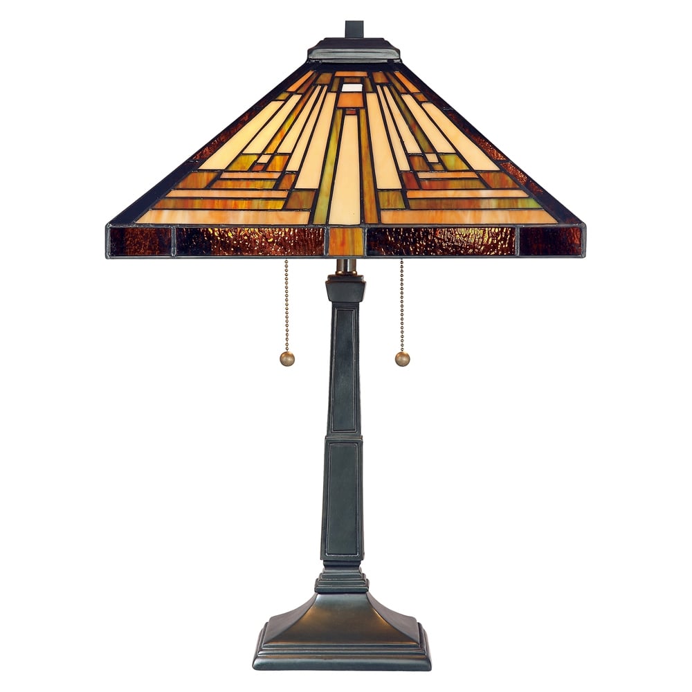 Quoizel Stephen 2 Light Table Lamp - Vintage Bronze
