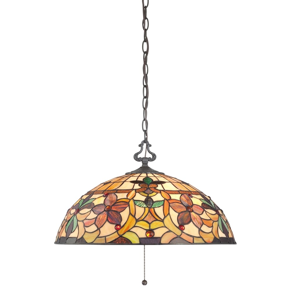 Quoizel Kami 3 Light Pendant - Vintage Bronze