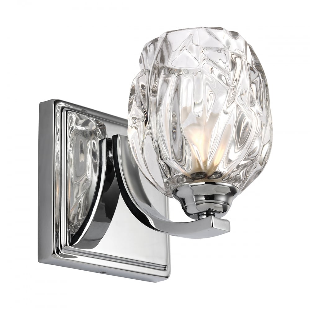 Feiss Kalli Single Bathroom Wall Light - Polished Chrome