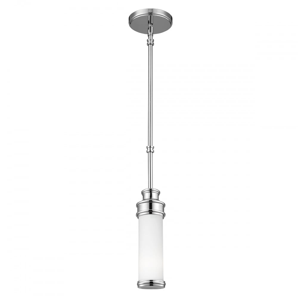 Feiss Payne Single Mini Pendant - Polished Chrome