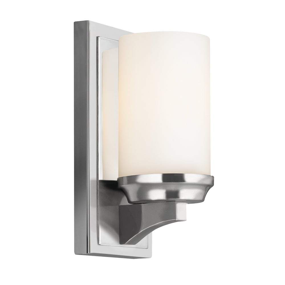 Feiss Amalia SingleSmall Wall Light - Polished Chrome