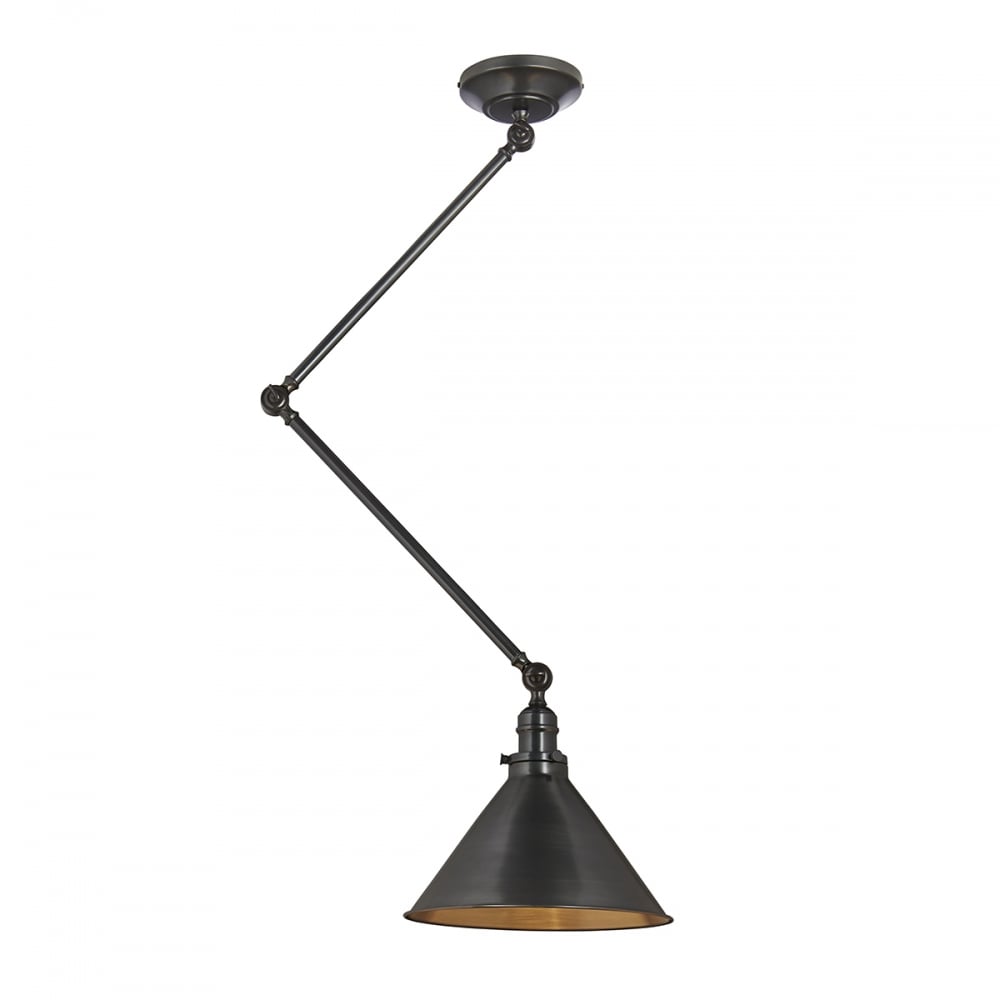 Elstead Provence Single Wall Light/Pendant - Old Bronze