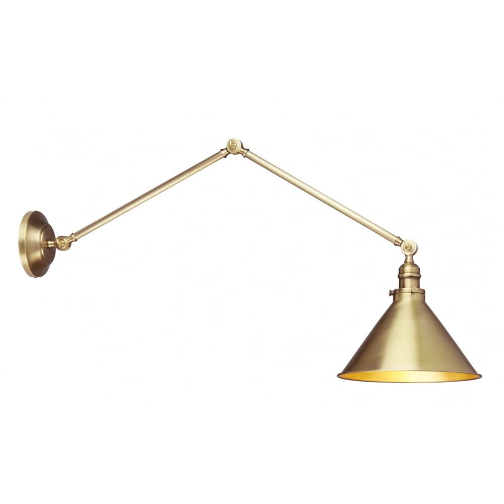 Elstead Provence Single Wall Light/Pendant - Aged Brass