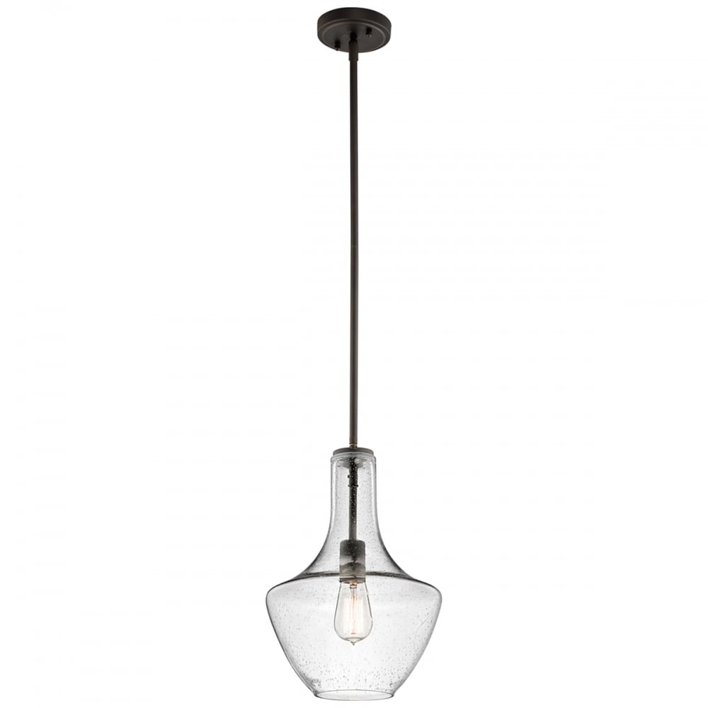Kichler Everly Single Small Pendant - Olde Bronze
