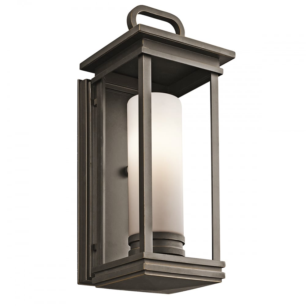 Kichler South Hope Single Medium Wall Lantern - Oil Rubbed Bronze