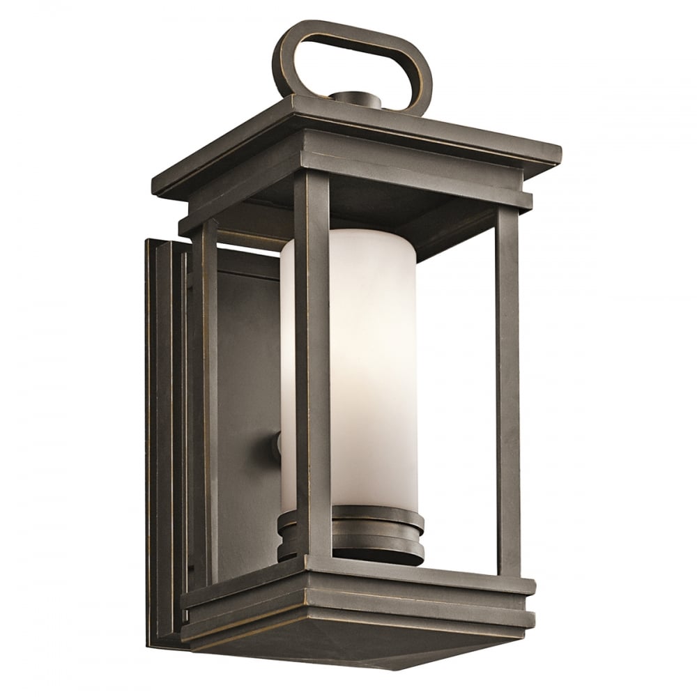 Kichler South Hope Single Small Wall Lantern - Oil Rubbed Bronze