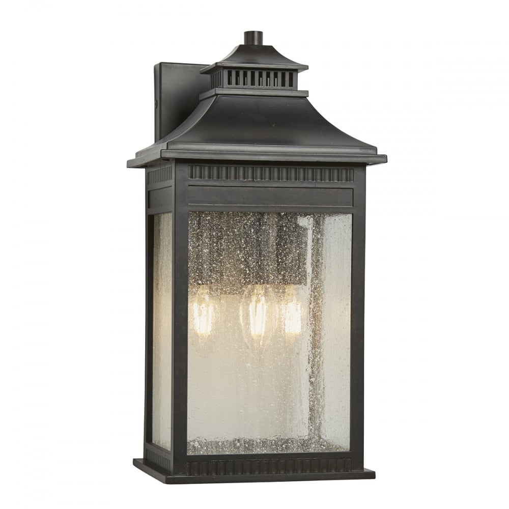 Quoizel Livingston 3 Light Large Wall Lantern - Imperial Bronze