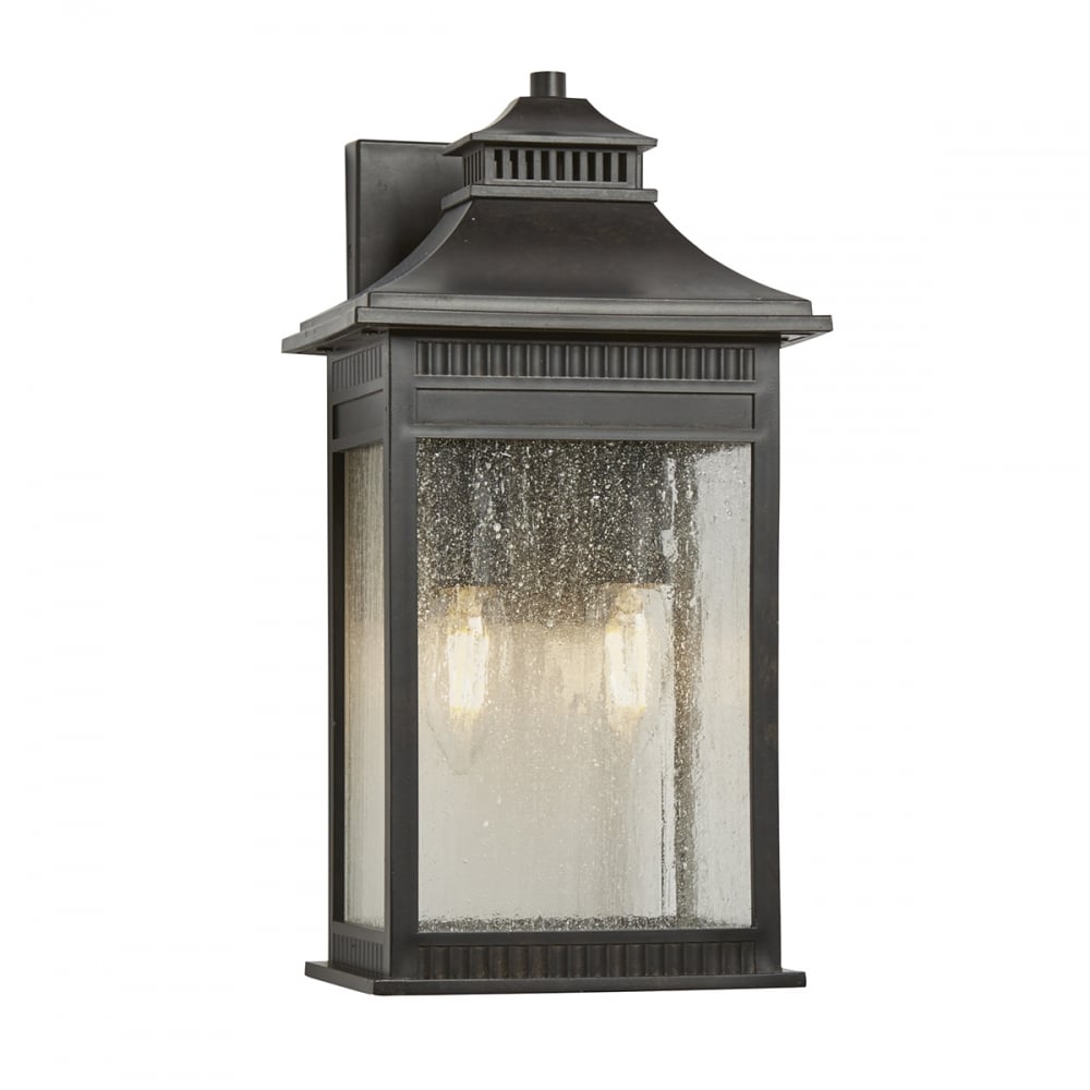 Quoizel Livingston 2 Light Medium Wall Lantern - Imperial Bronze