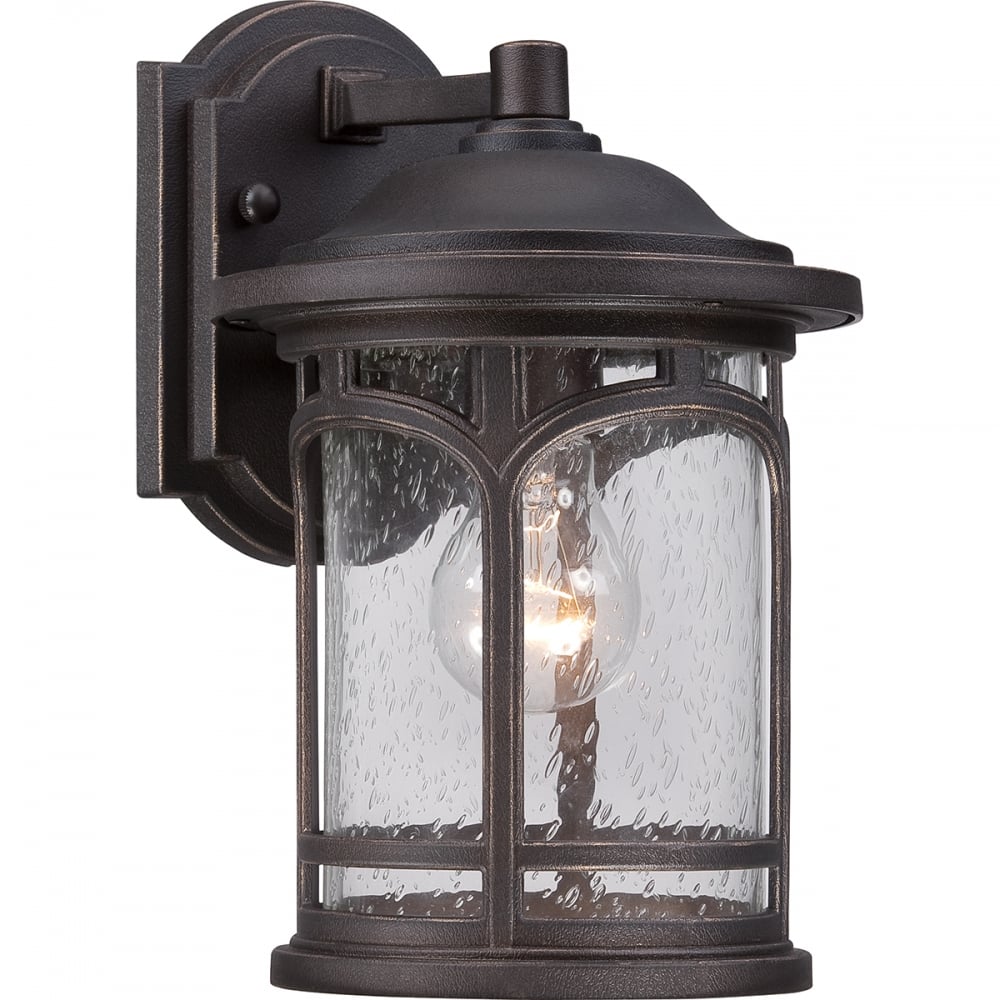 Quoizel Marblehead Single Small Wall Lantern - Palladian Bronze