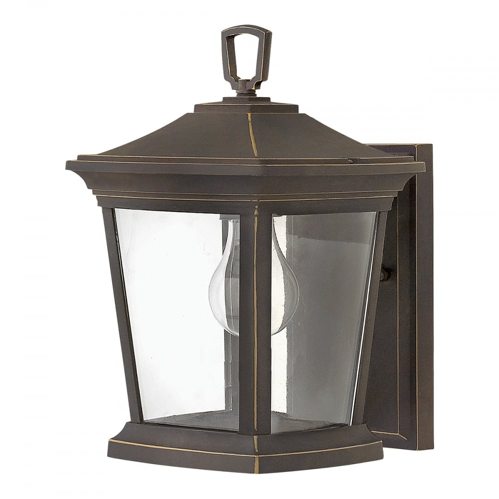 Hinkley Bromley Single Small Wall Lantern - Oil Rubbed Bronze