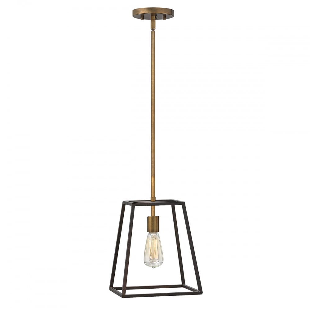 Hinkley Fulton Single Pendant - Bronze