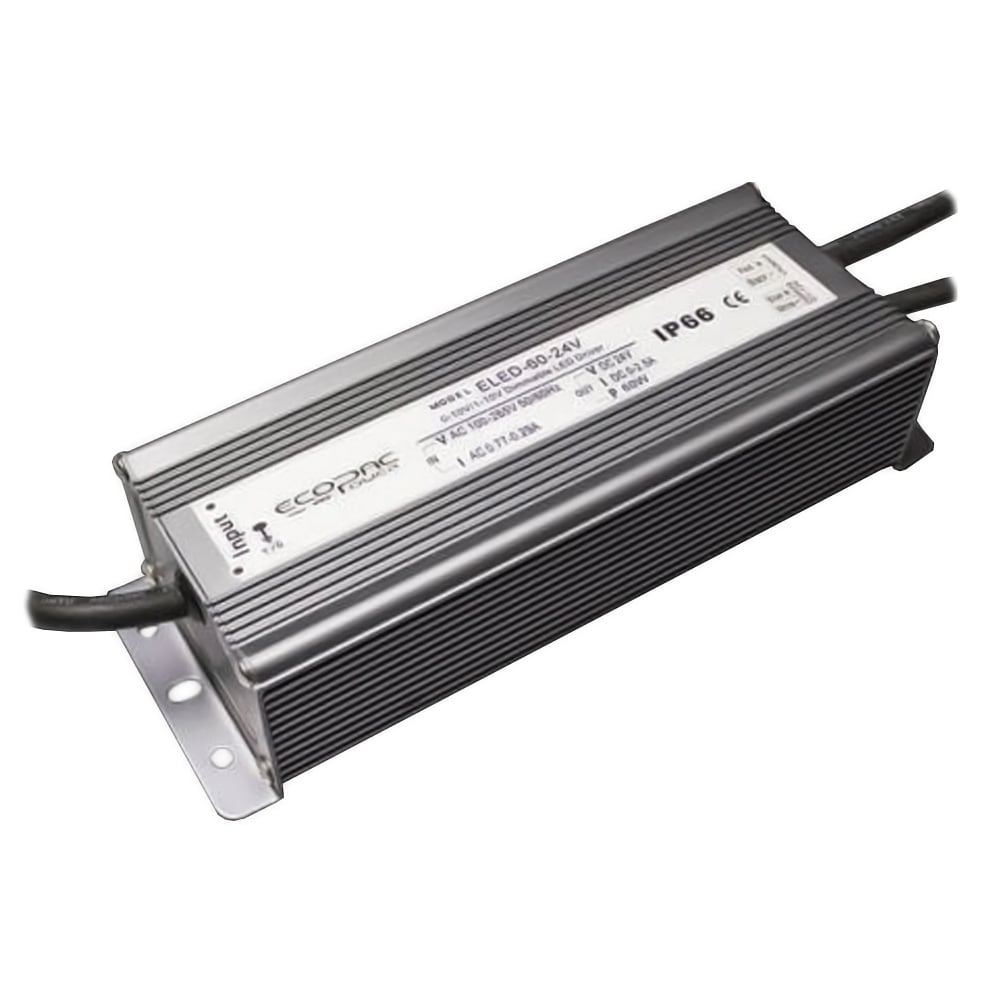 Collingwood PSDIP6024 60W 24V LED Driver - IP66 - 1-10V Dimmable
