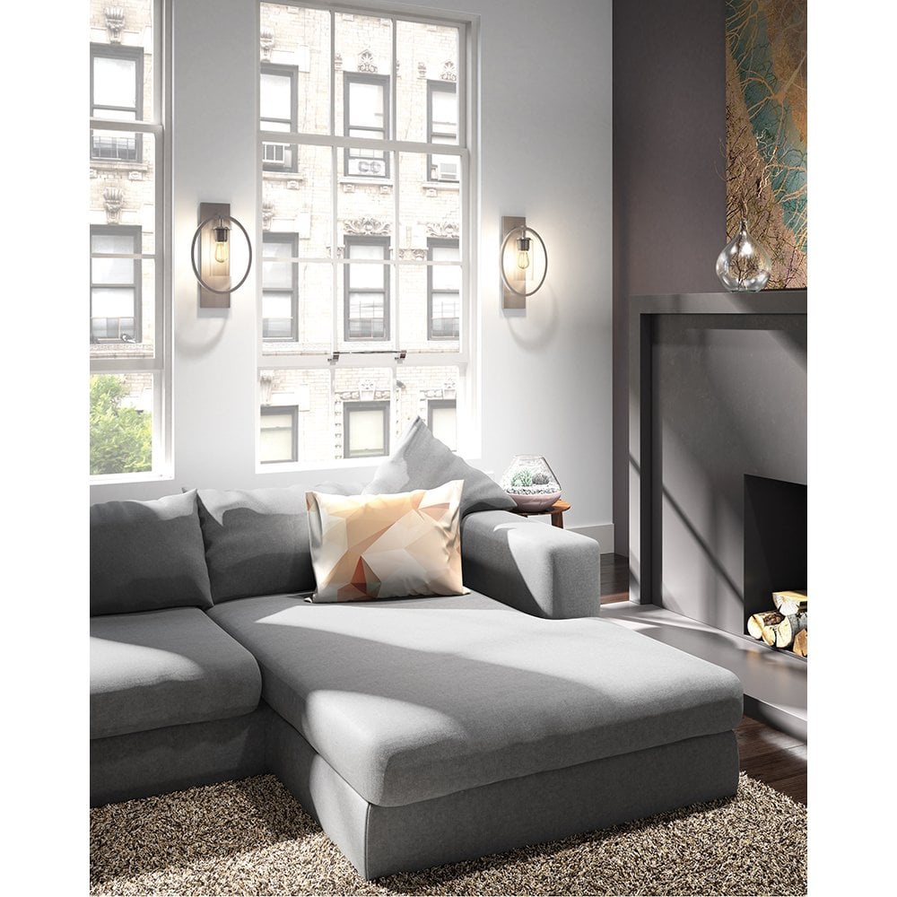 Feiss Marlena Single Wall Light - Polished Chrome