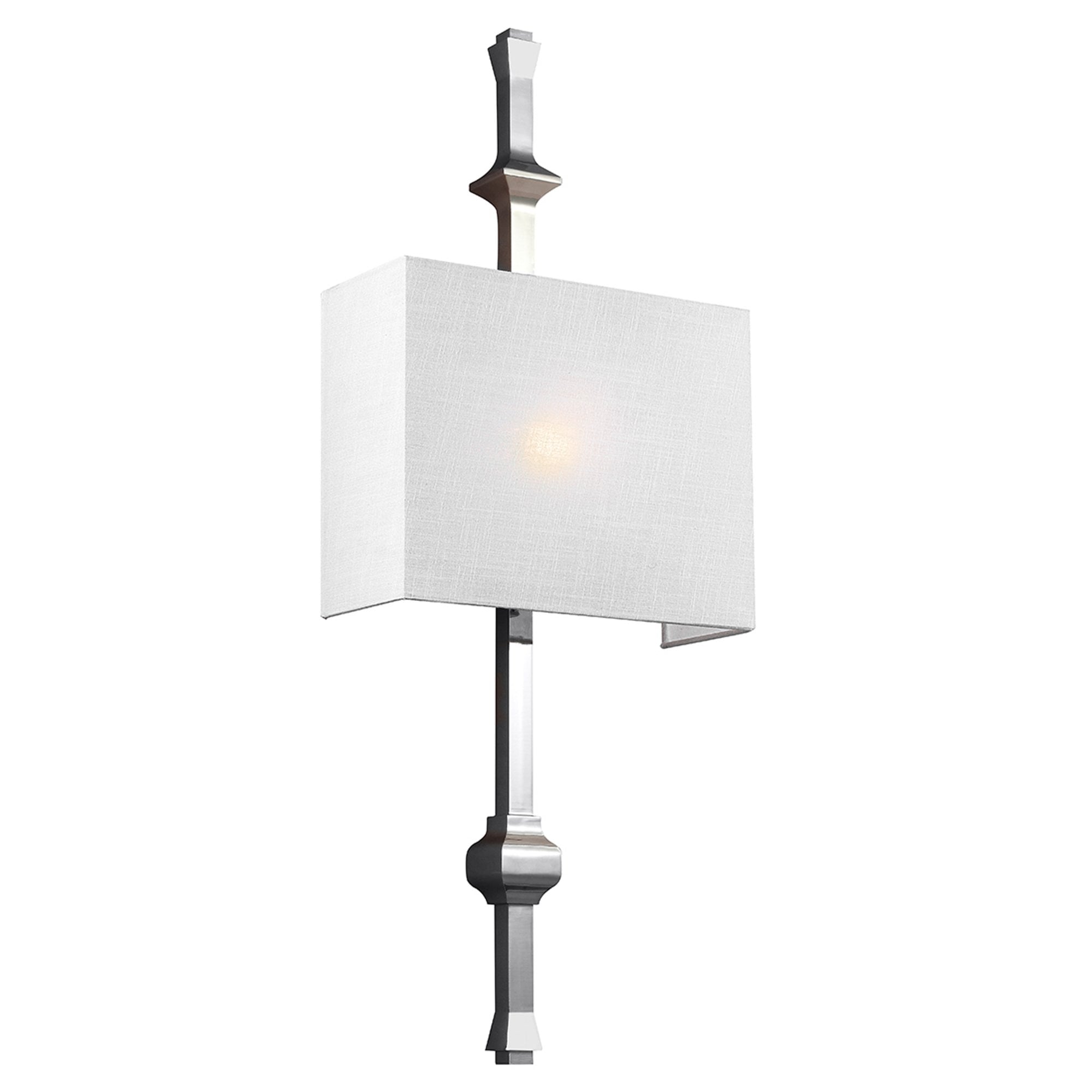 Feiss Teva Single Wall Light - Polished Nickel