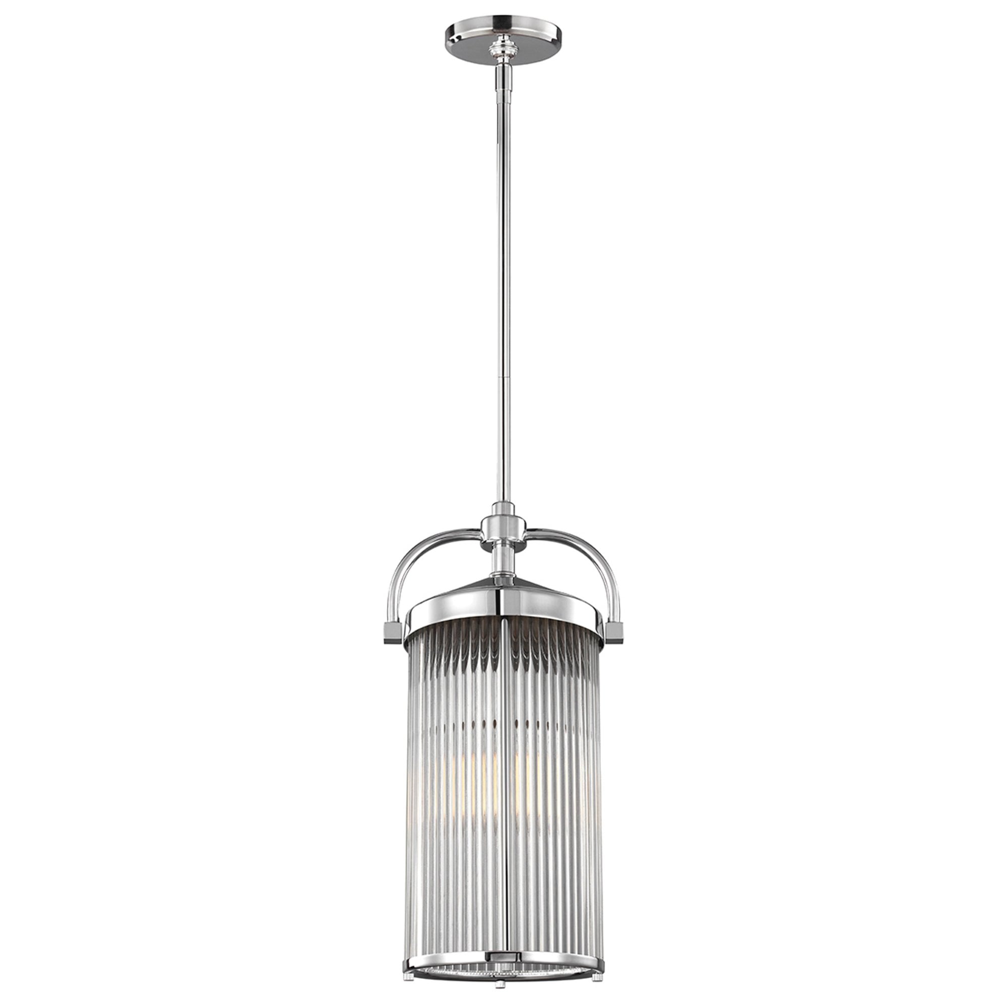 Feiss Paulson 3 Light Pendant - Chrome