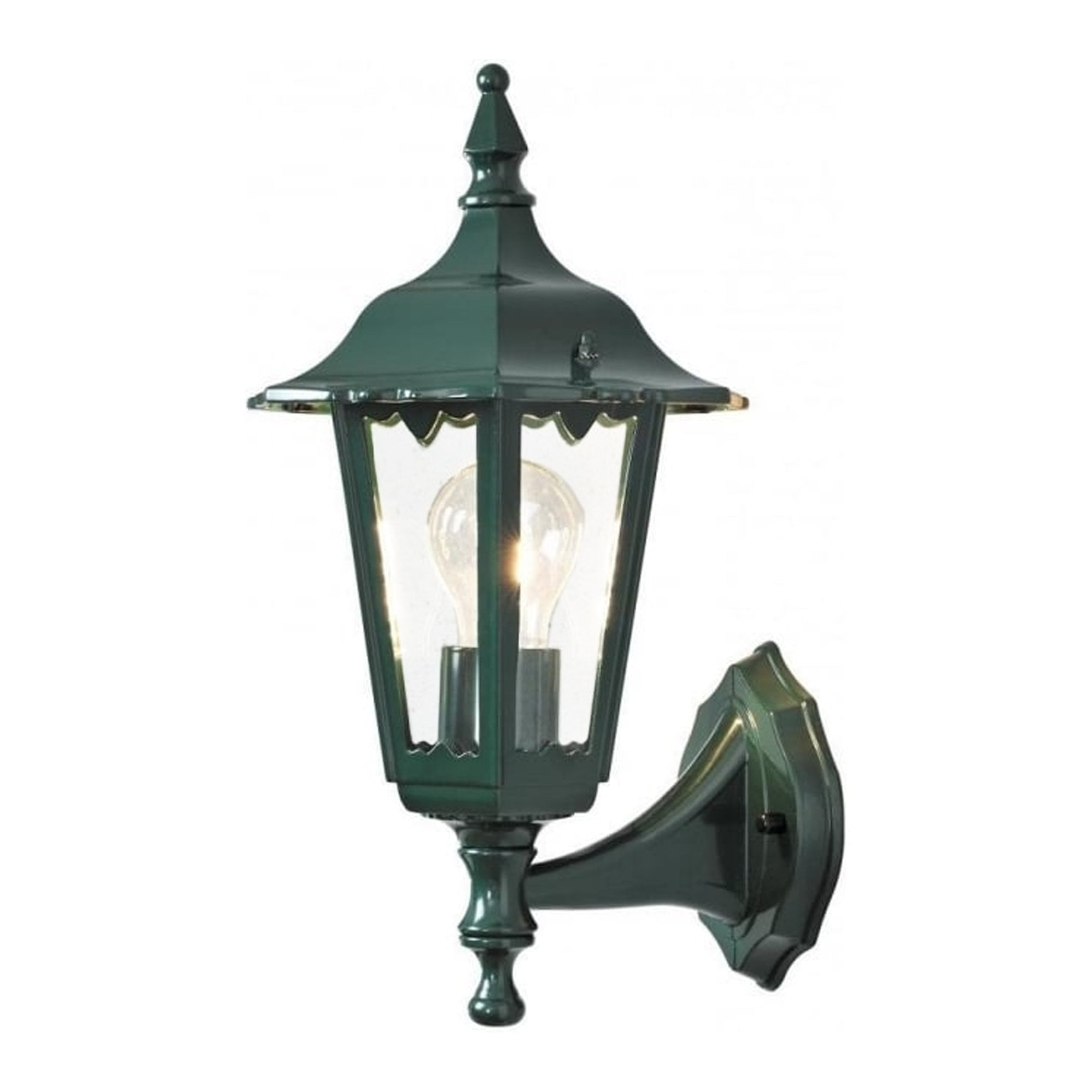 Konstsmide Firenze 36cm Up Wall Light - Green