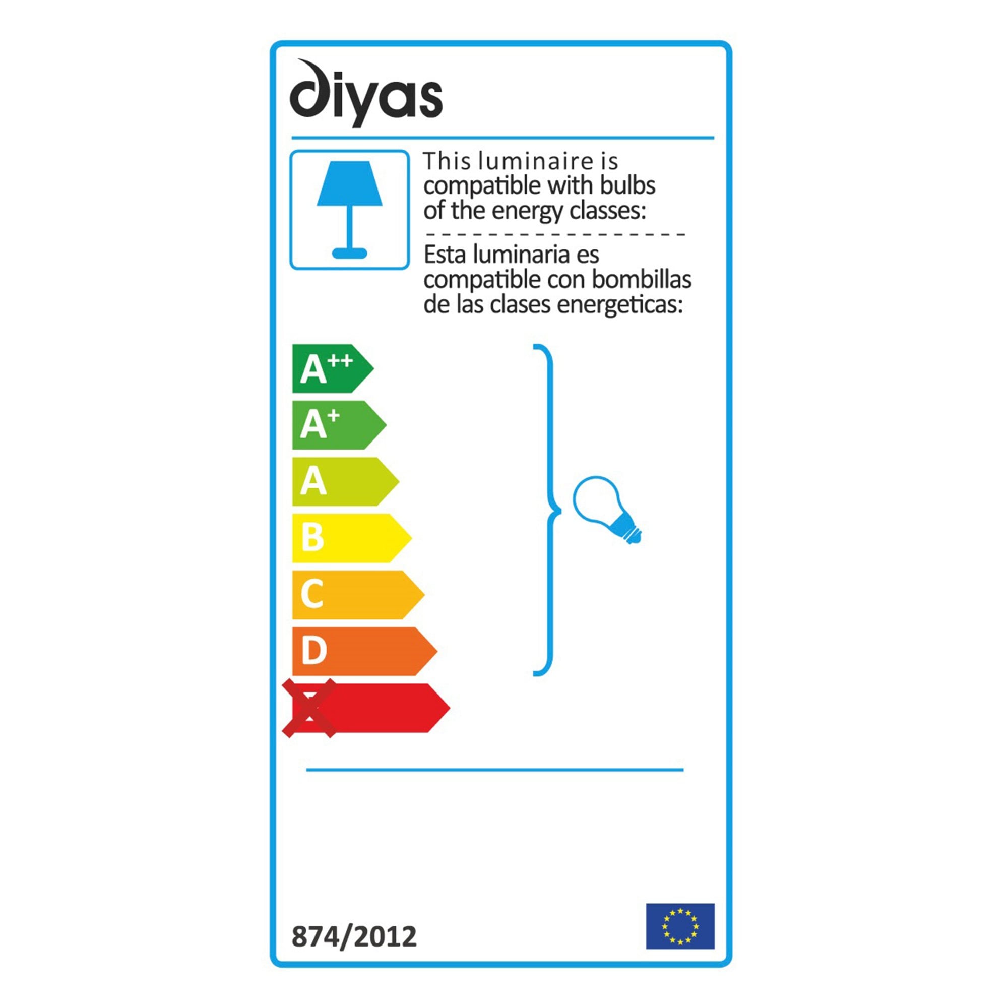 Diyas IL30582 Amano Pendant 1 Light Polished Chrome/Crystal