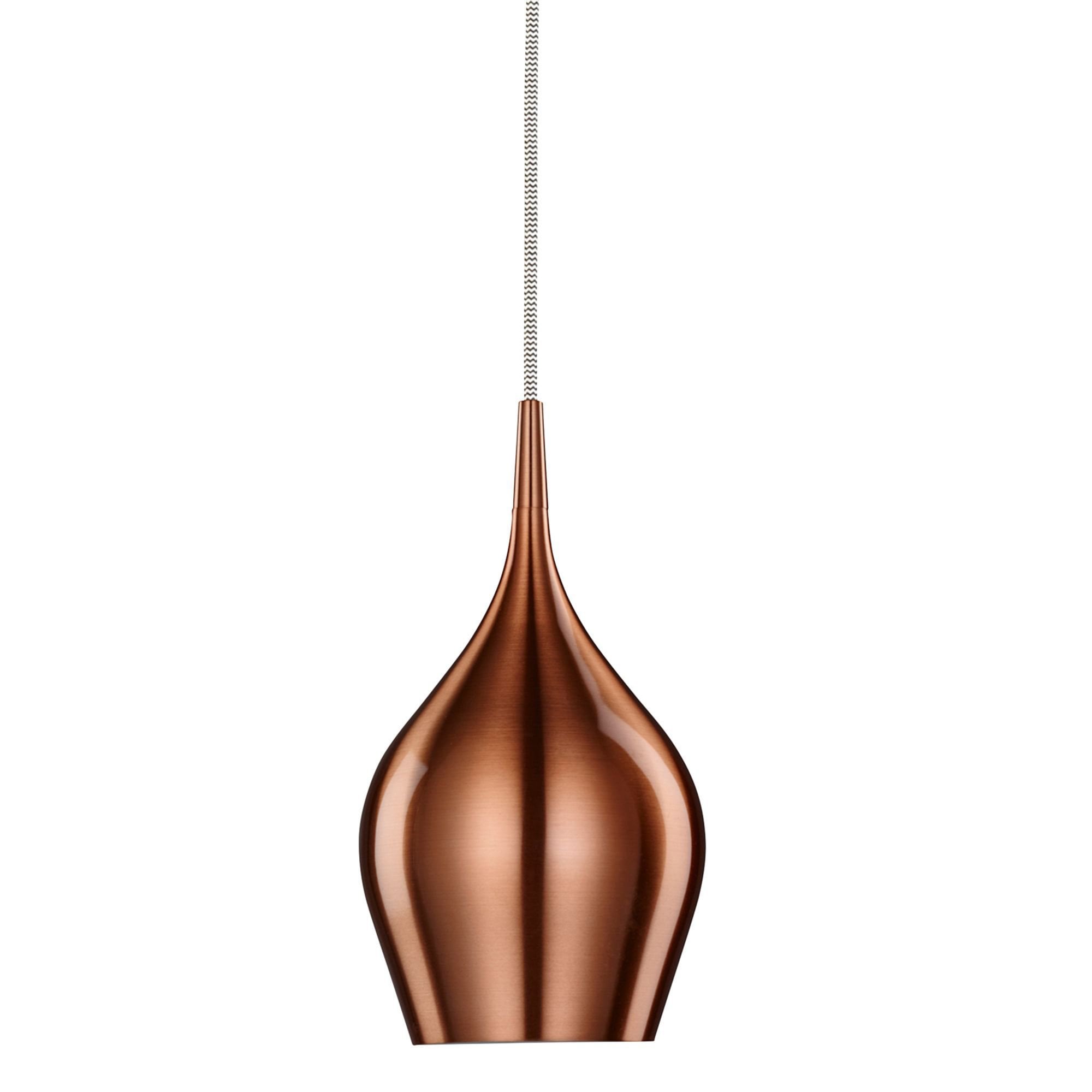 Searchlight Vulcan Single Copper Pendant - Diameter 12cm
