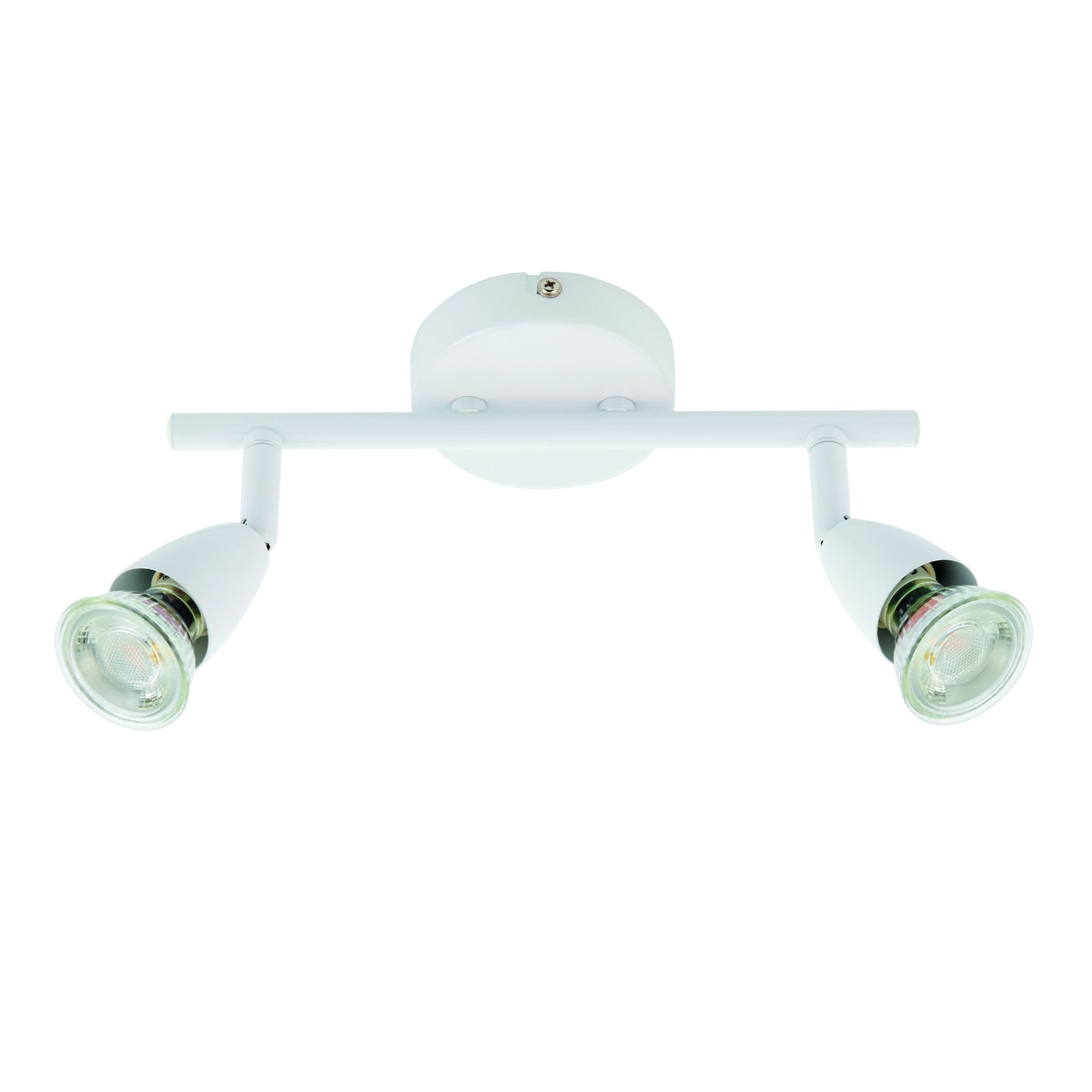 Saxby Amalfi 2 Light Bar Fitting - Gloss White