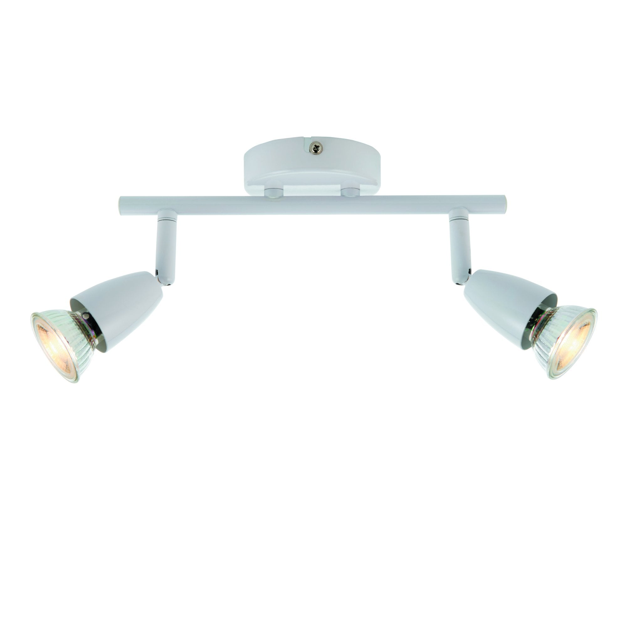 Saxby Amalfi 2 Light Bar Fitting - Gloss White