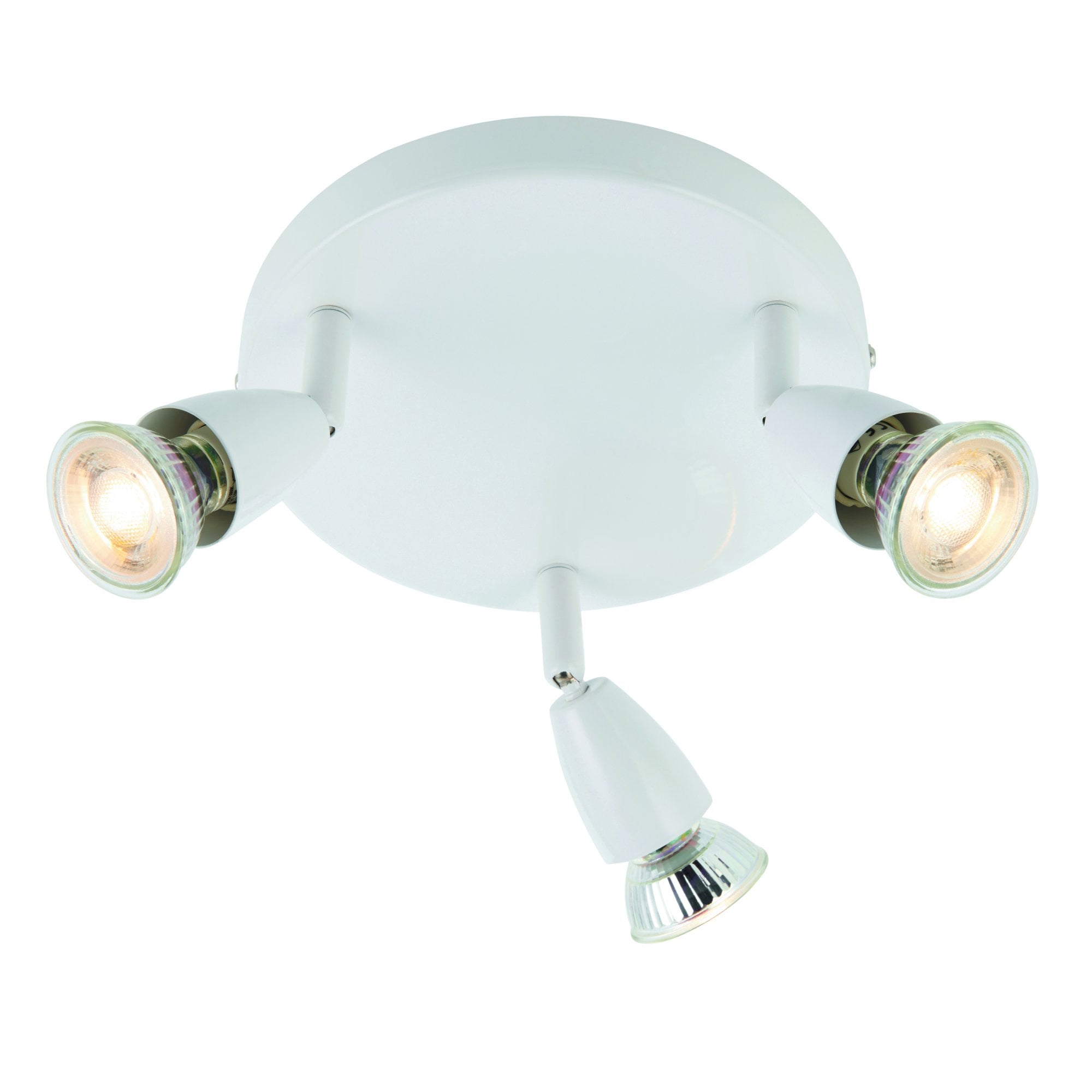 Saxby Amalfi 3 Light Spotlight - Gloss White