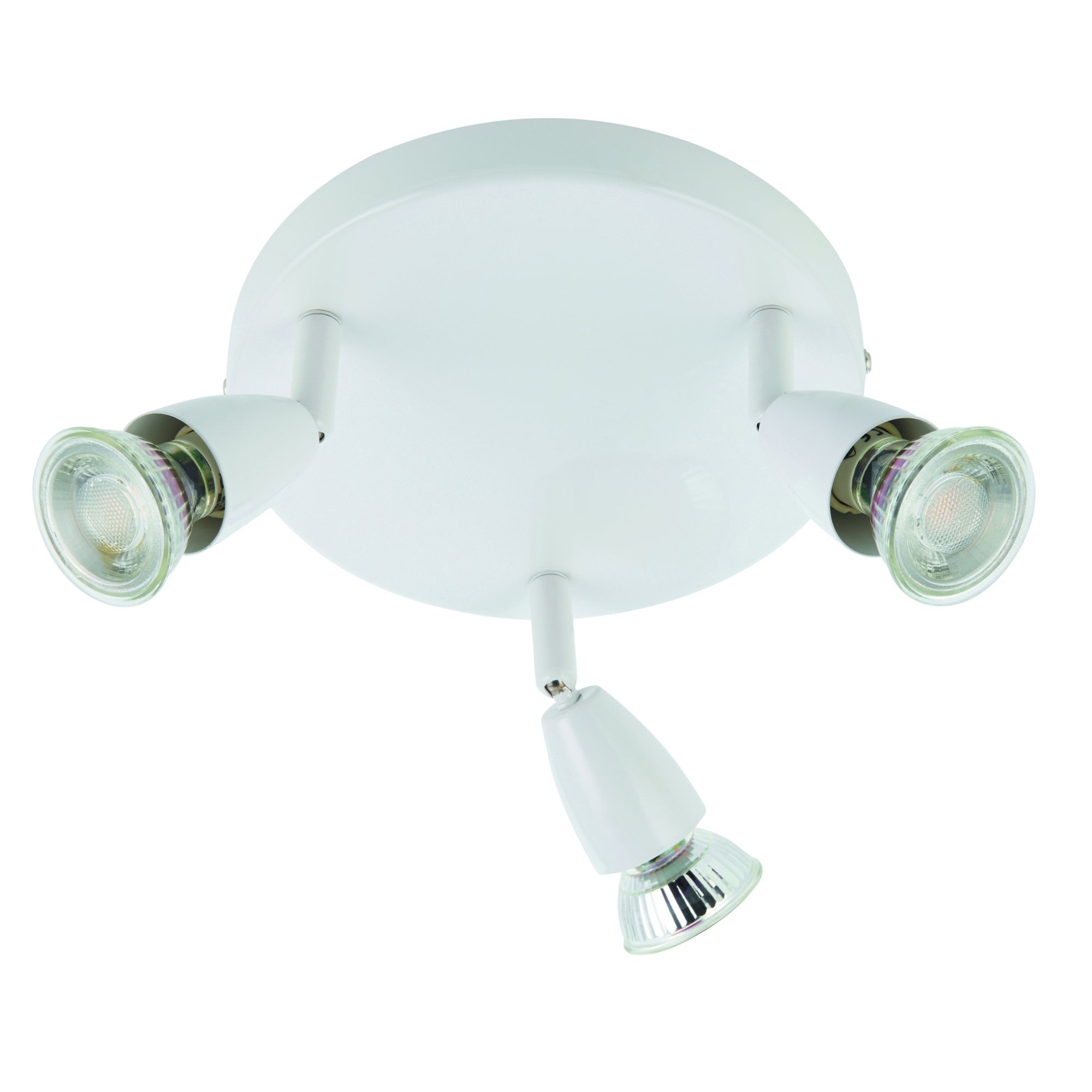 Saxby Amalfi 3 Light Spotlight - Gloss White