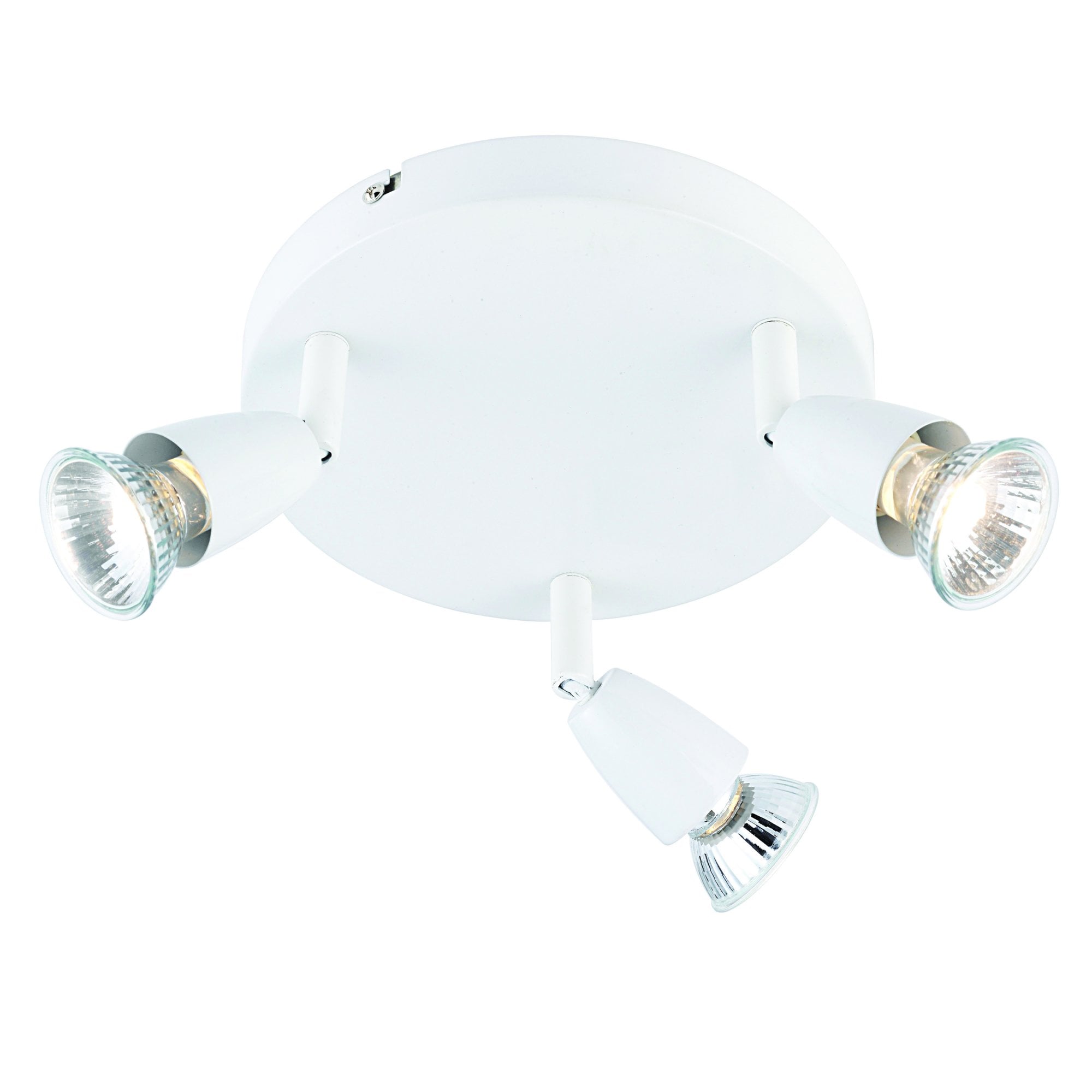 Saxby Amalfi 3 Light Spotlight - Gloss White