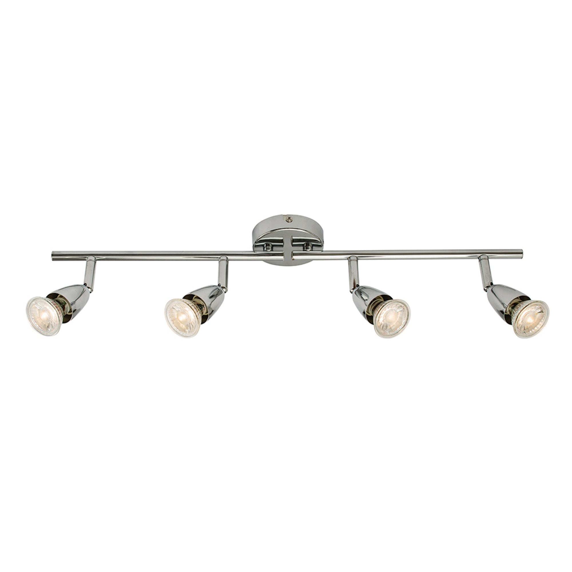 Saxby Amalfi 4 Light Bar Fitting - Chrome Plate