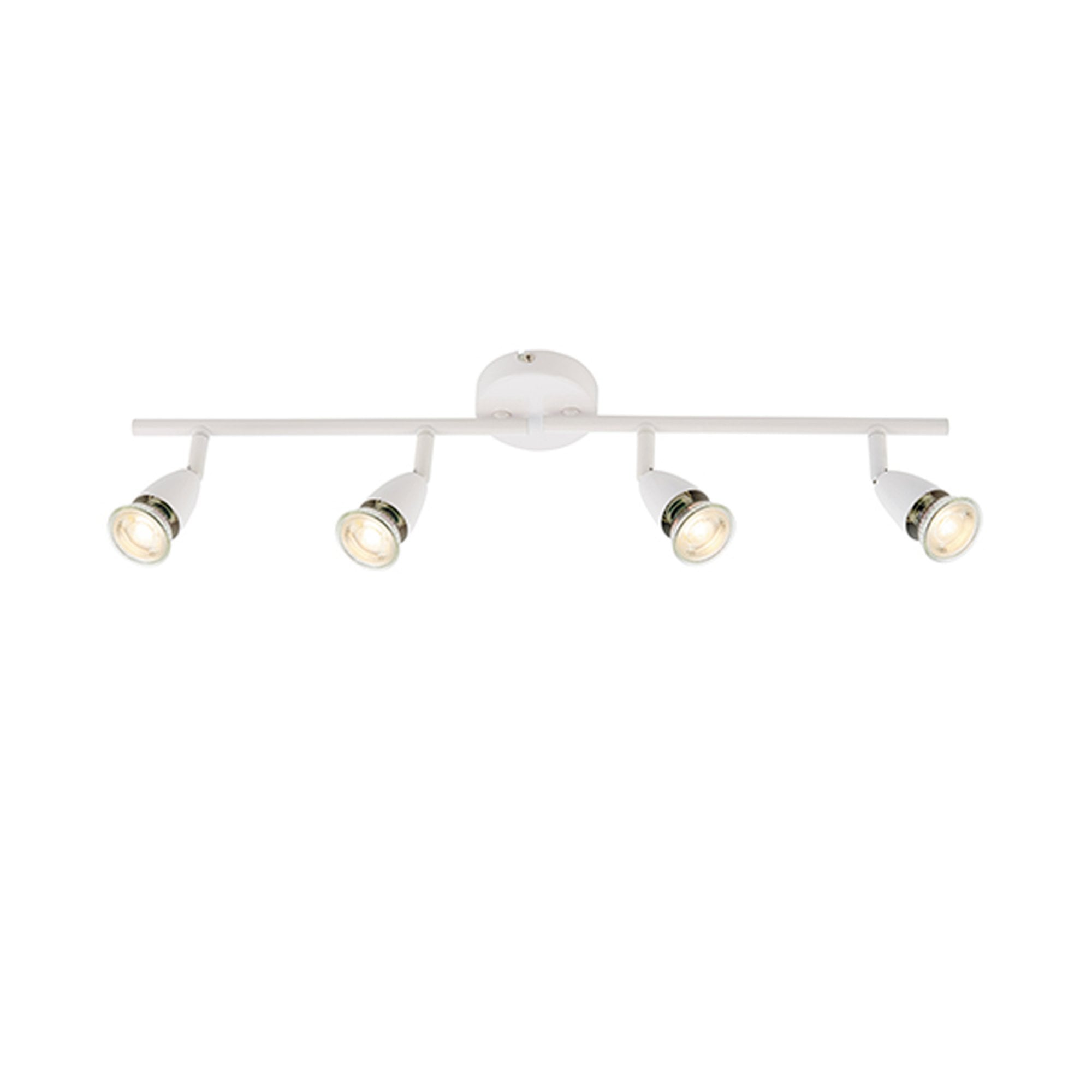 Saxby Amalfi 4 Light Bar Fitting - Gloss White