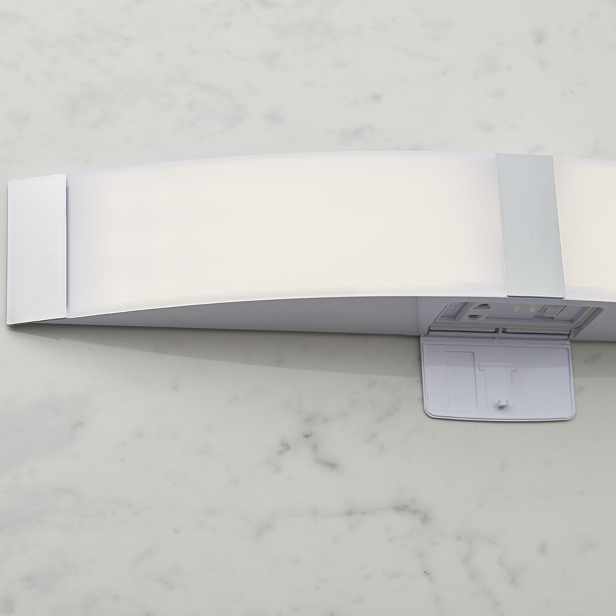 Endon Onan 2 Light Wall Light - Opal Pc & Chrome Acrylic