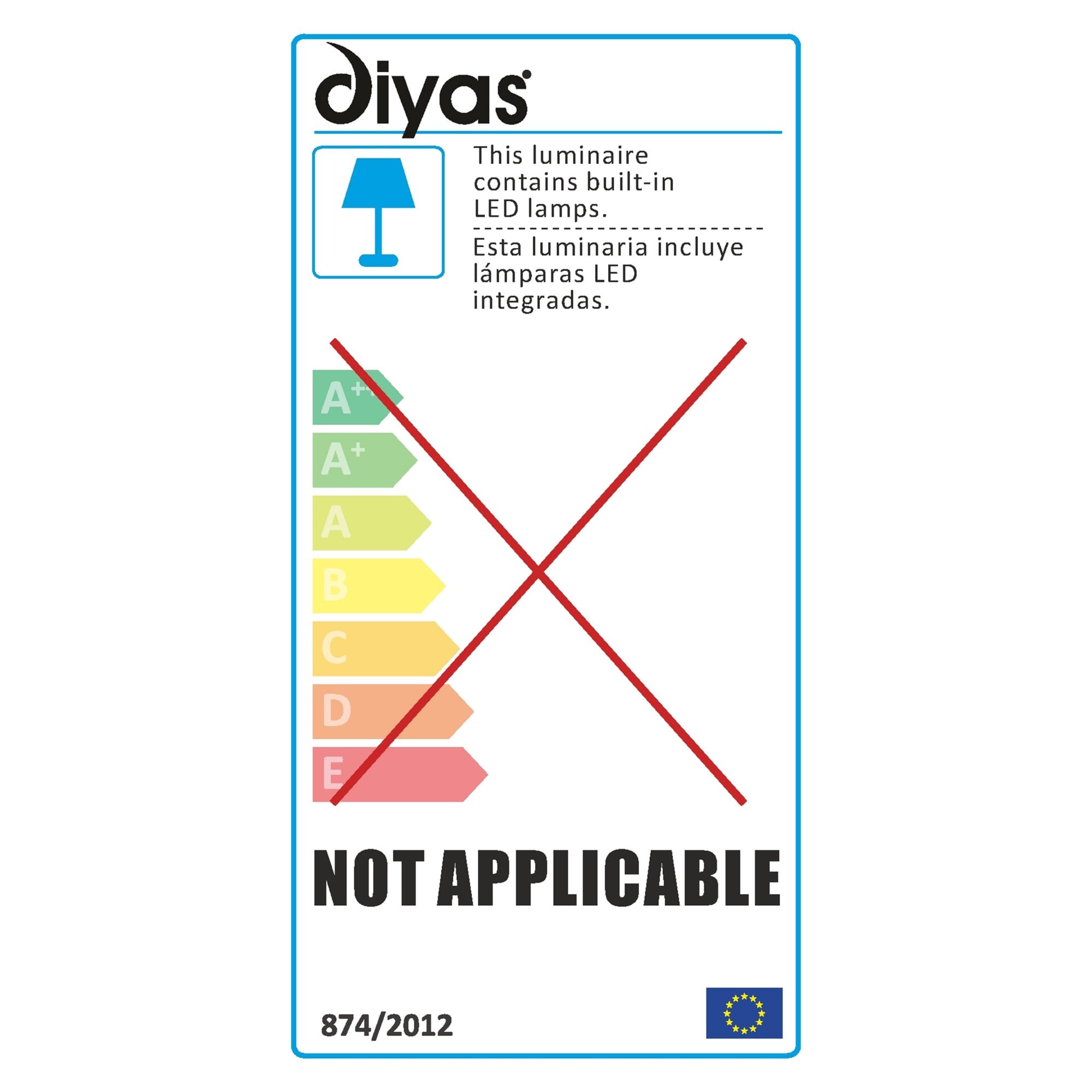 Diyas IL30833CH Crystal Downlight Round With Square Crystals Perimeter Rim 10cm - Shade Only