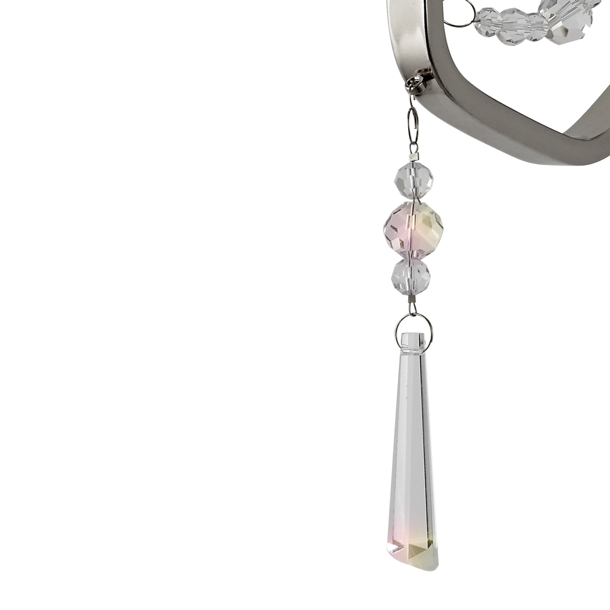 Diyas Armand Wall Lamp Single Light E14  - Polished Chrome/Crystal