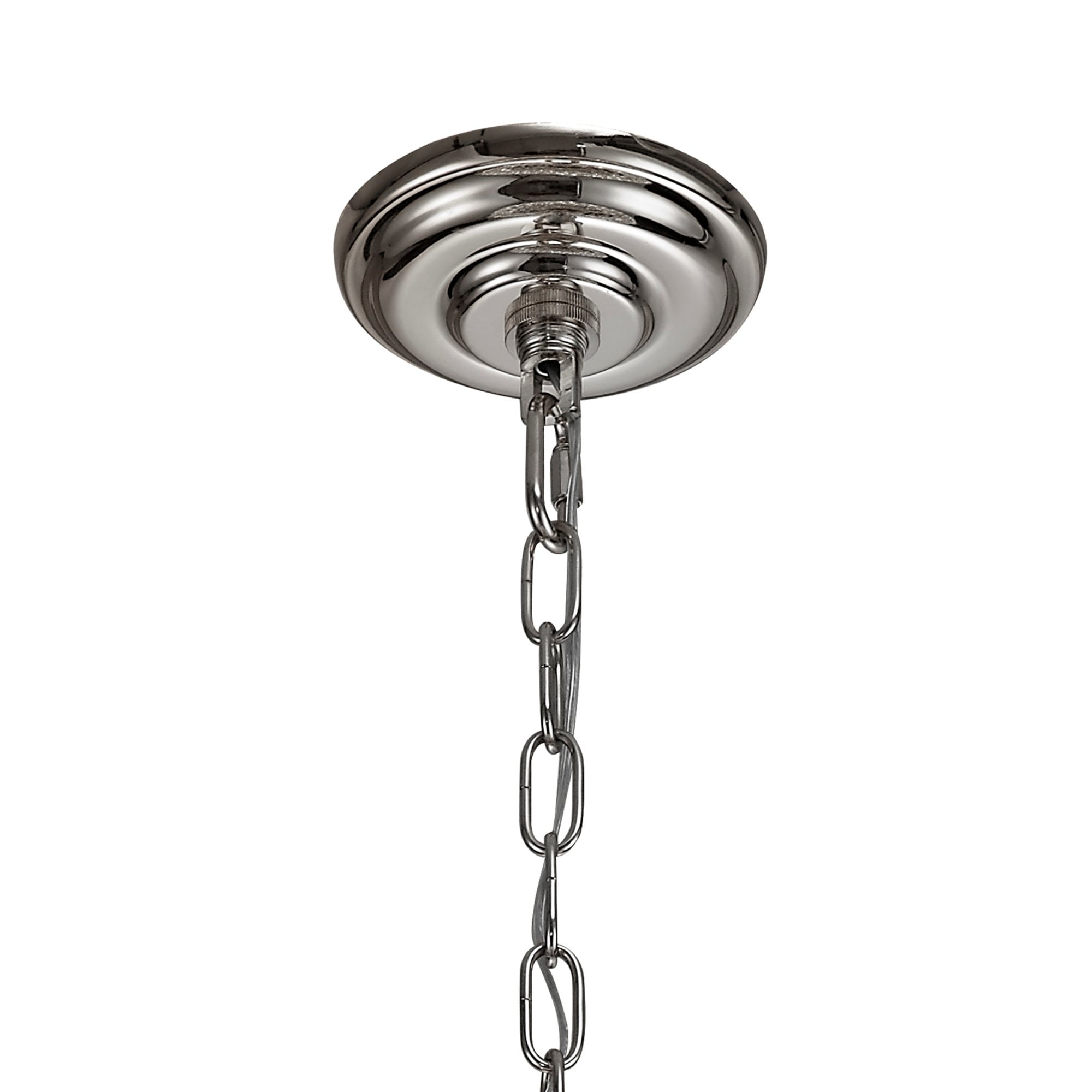 Diyas Coniston Pendant 9 Light E14 - Polished Chrome/Crystal
