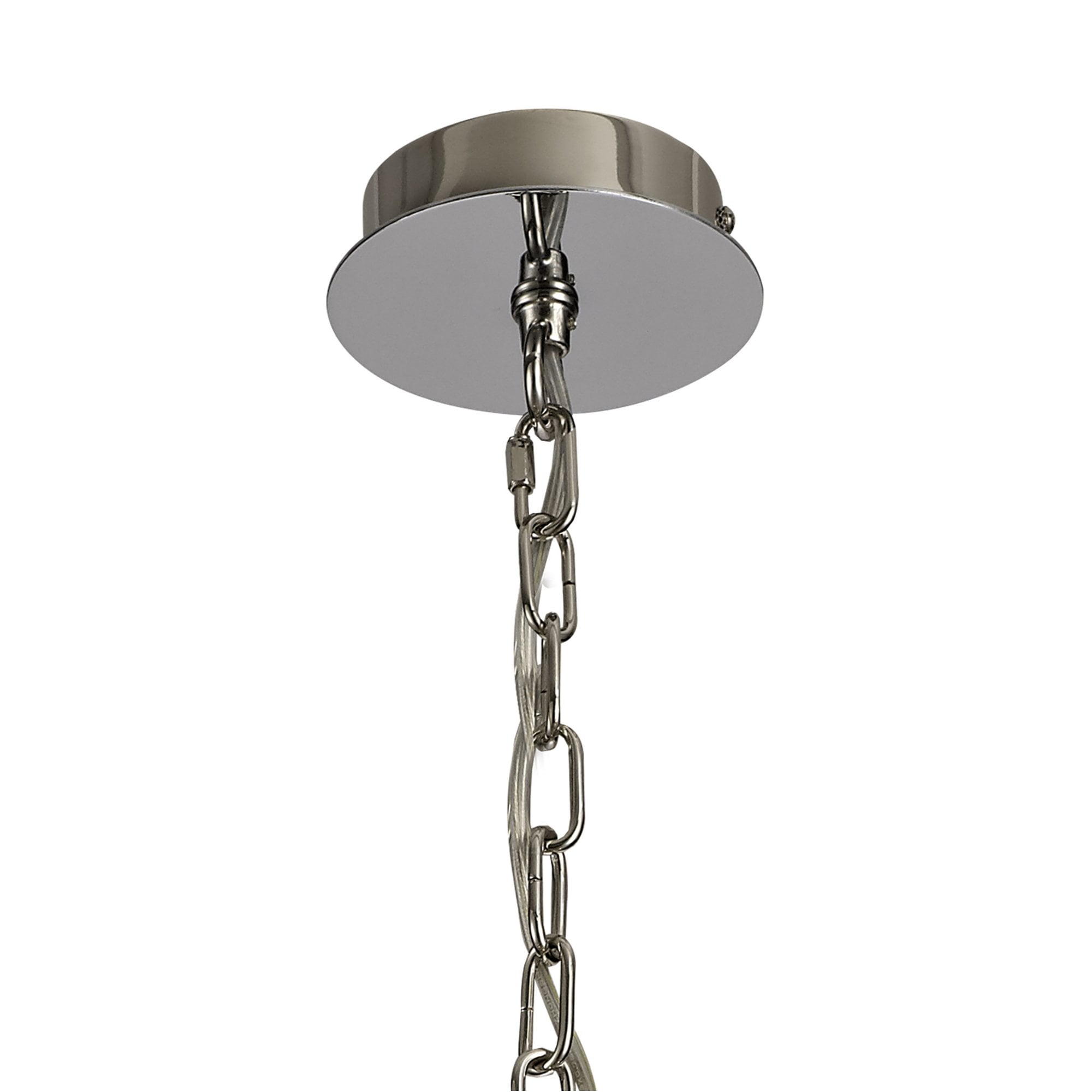 Fabula Heathcote 5 Light Pendant/Semi-Flush Light - Polished Nickel