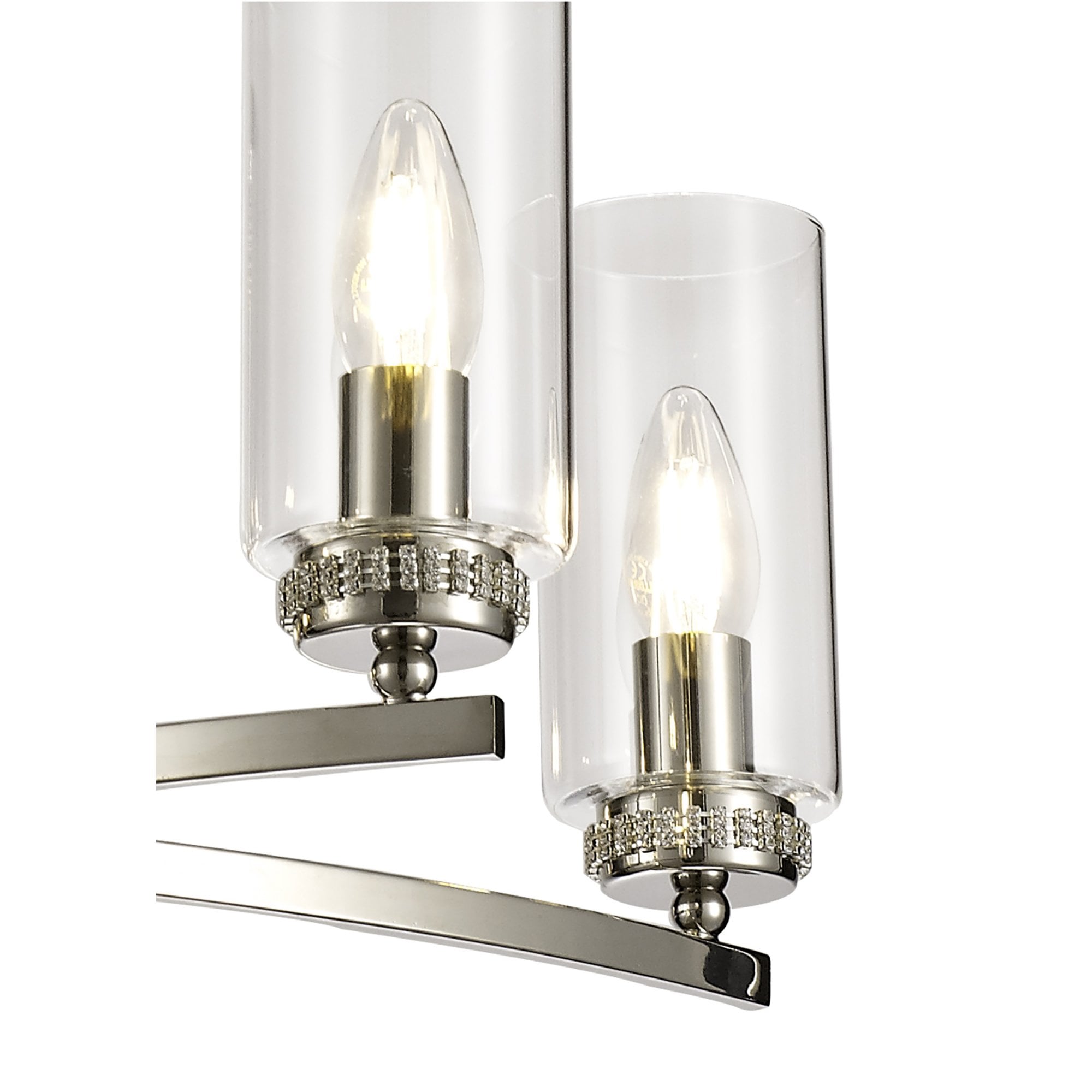 Fabula Heathcote 5 Light Pendant/Semi-Flush Light - Polished Nickel
