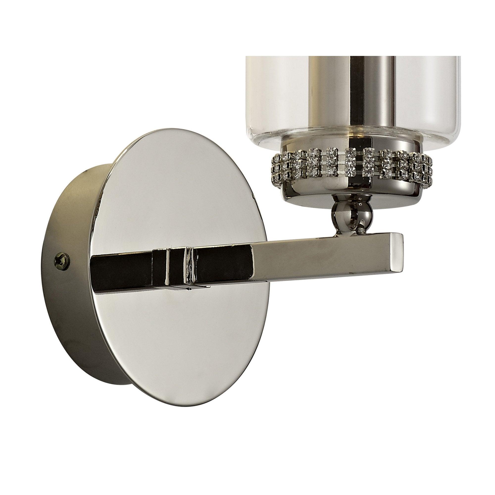 Fabula Heathcote Single Wall Lamp - Polished Nickel