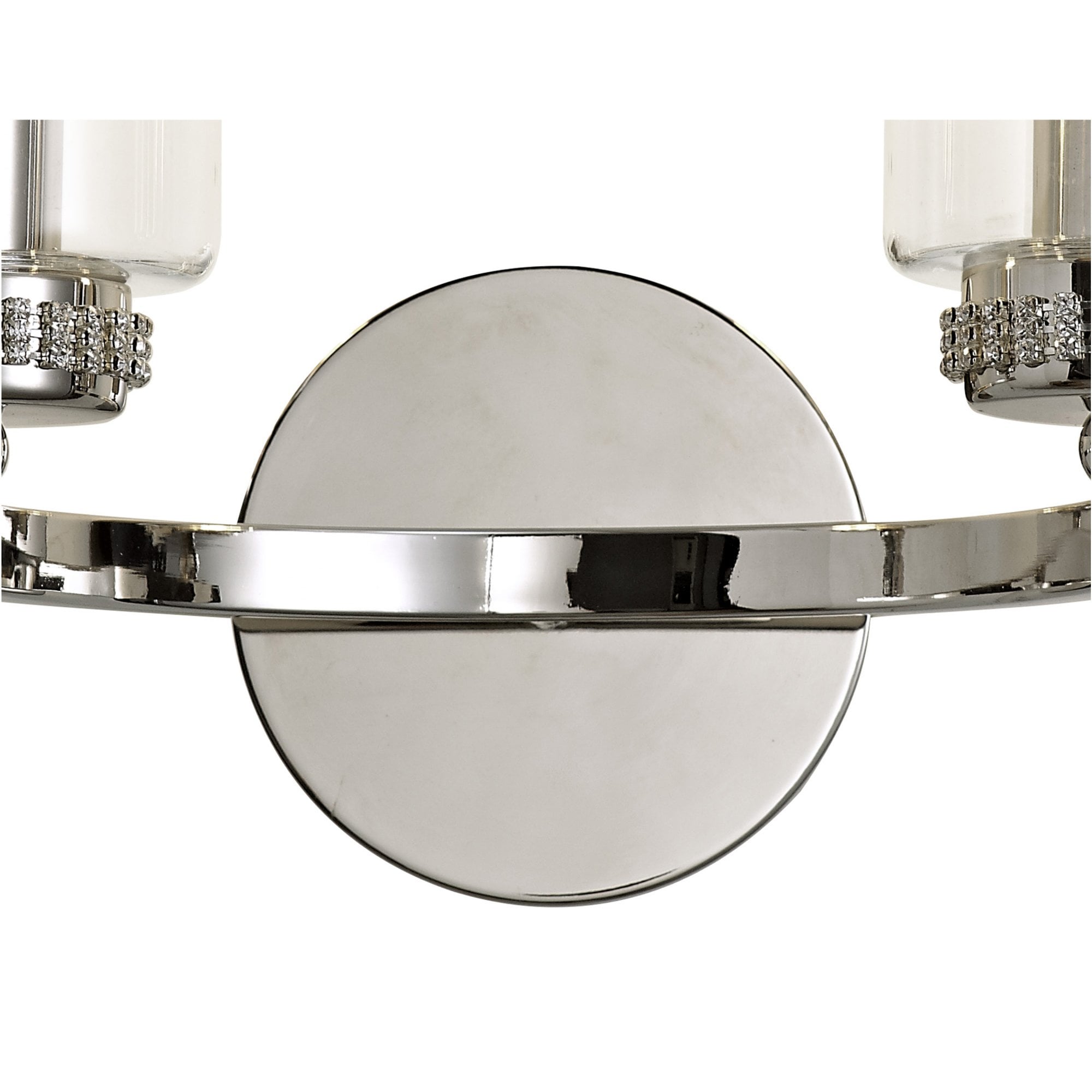 Fabula Heathcote 2 Light Wall Lamp - Polished Nickel