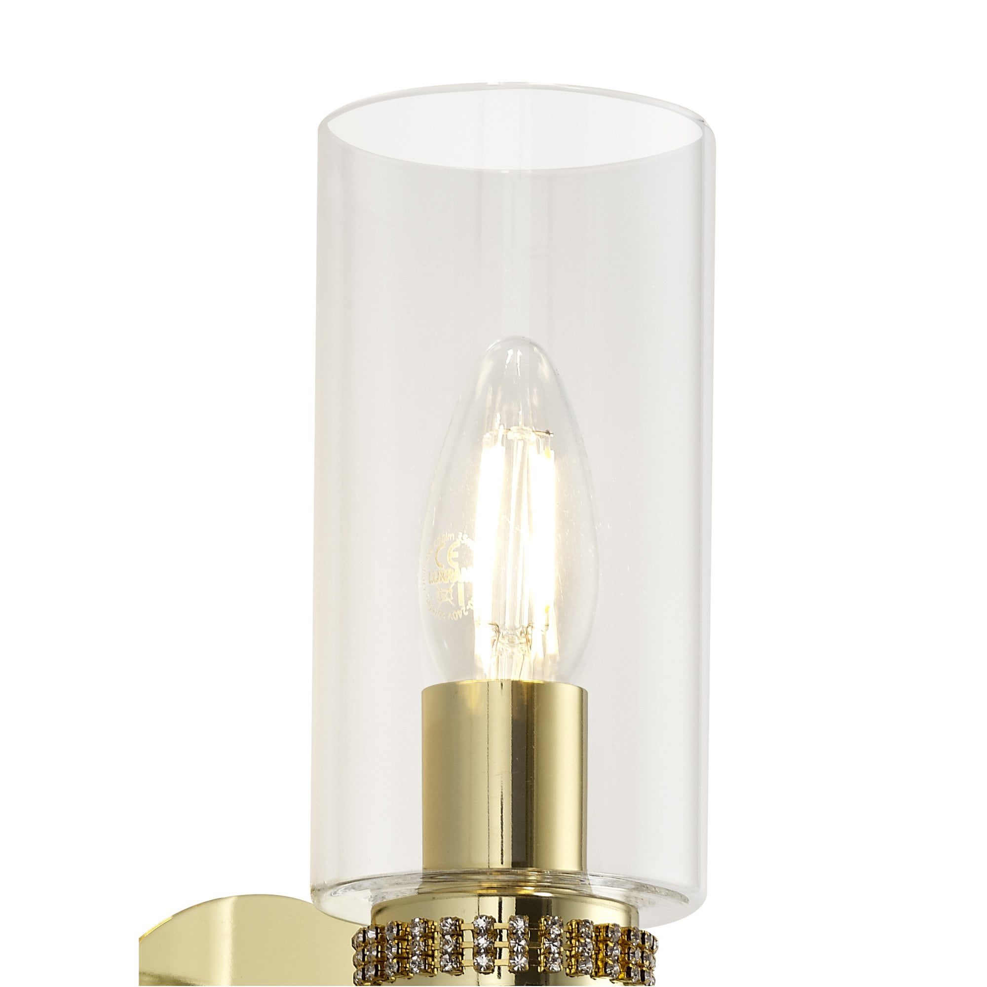 Fabula Heathcote Single Wall Lamp - Polished Gold