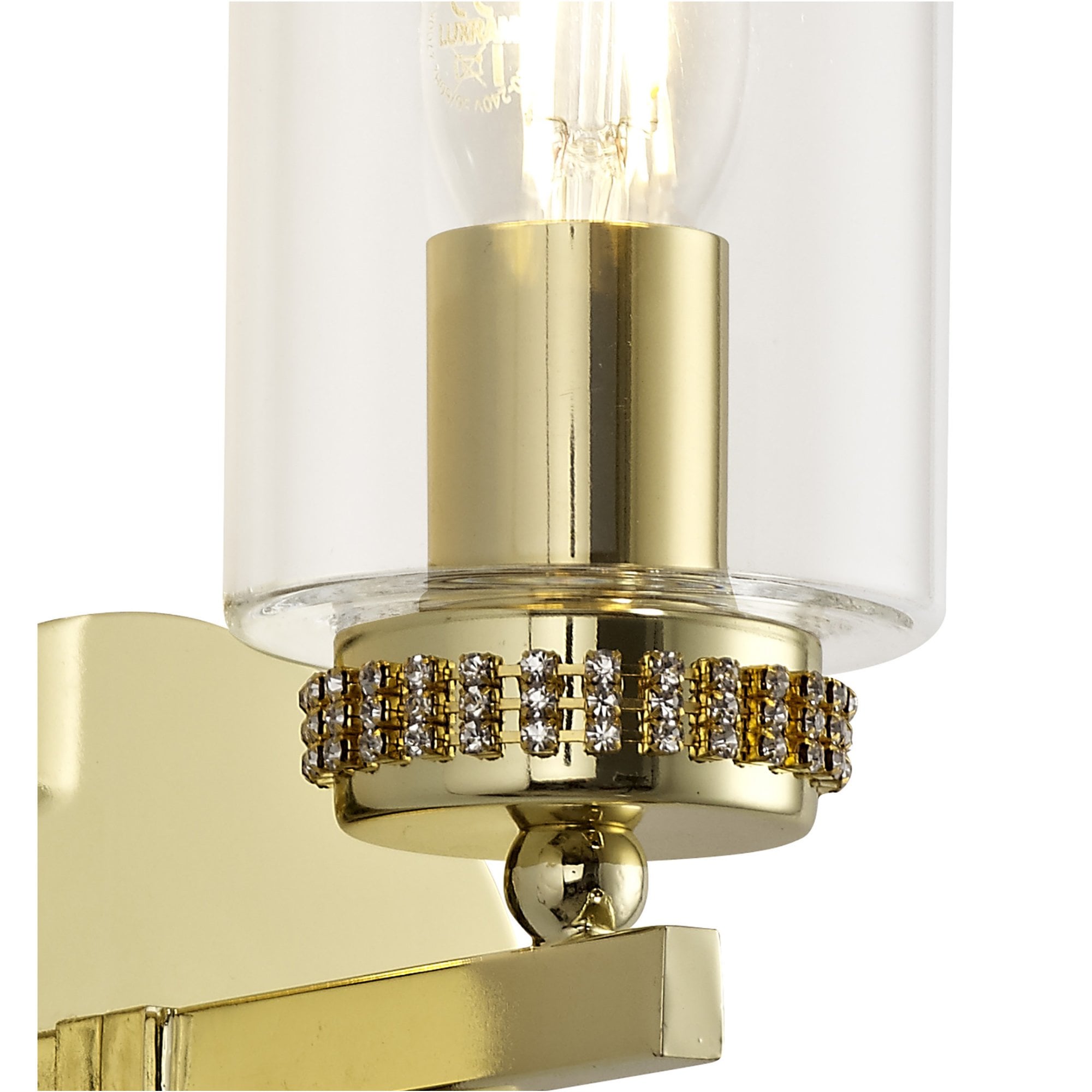 Fabula Heathcote Single Wall Lamp - Polished Gold