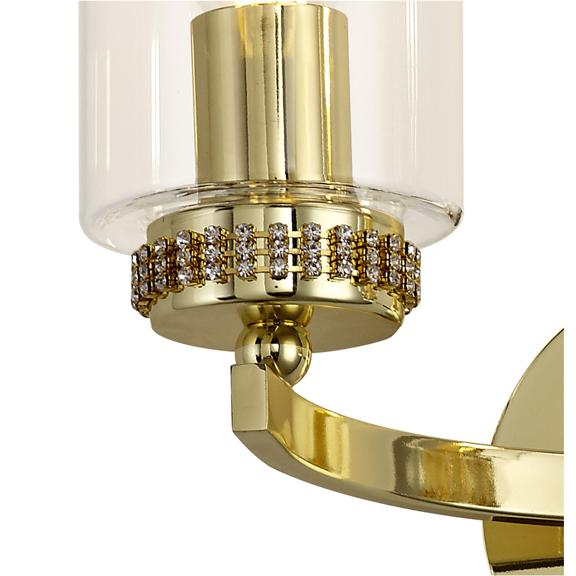 Fabula Heathcote 2 Light Wall Lamp - Polished Gold
