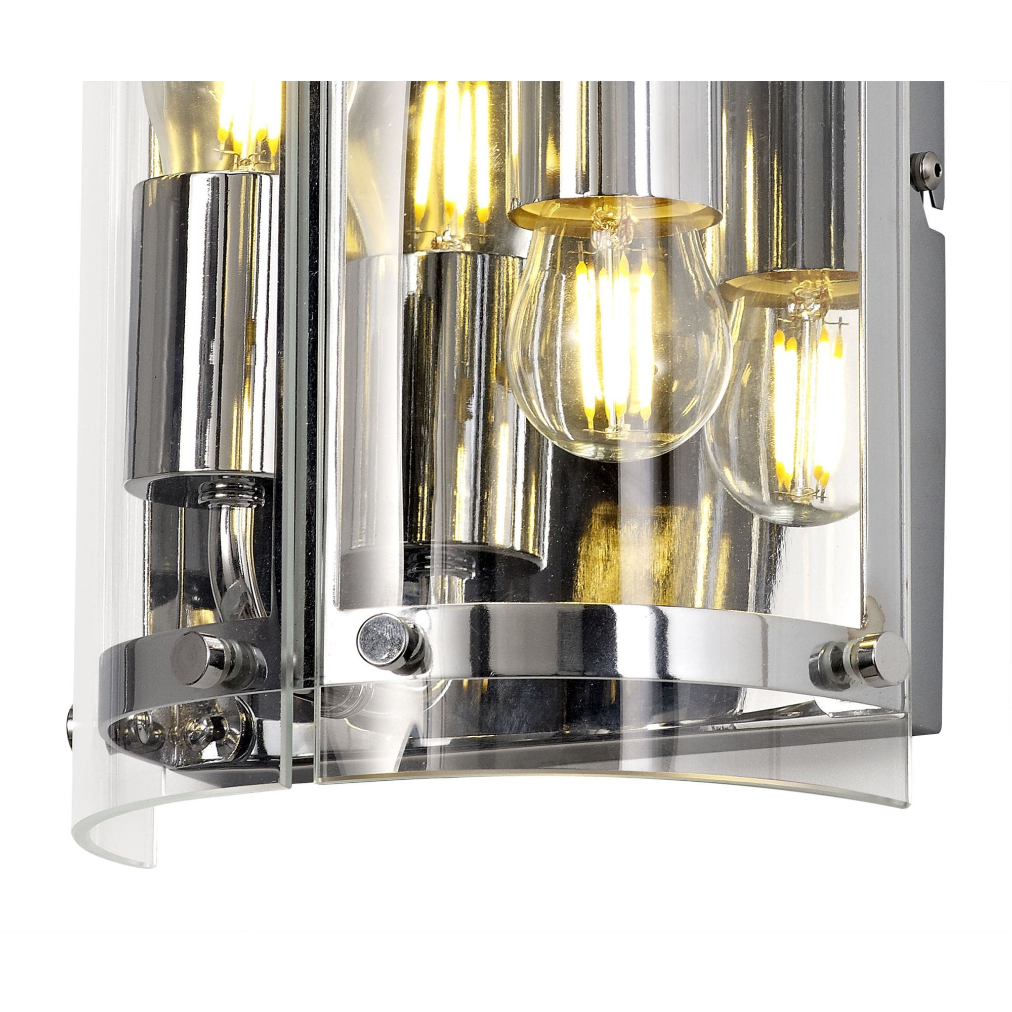 Fabula Regents 2 Light Wall Light - Polished Chrome