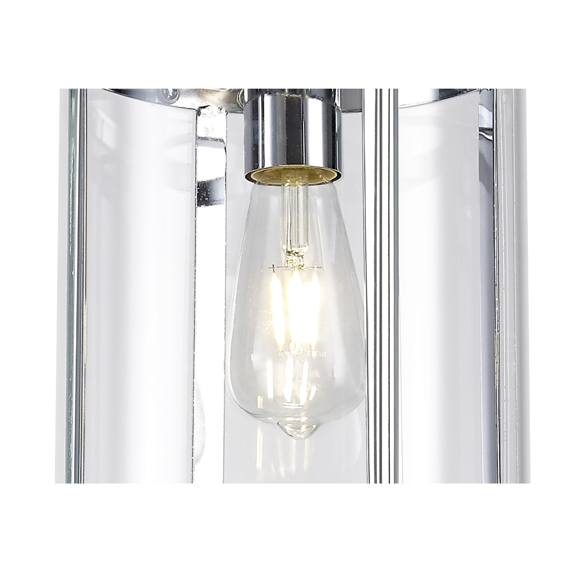 Fabula Regents Single Pendant - Polished Chrome