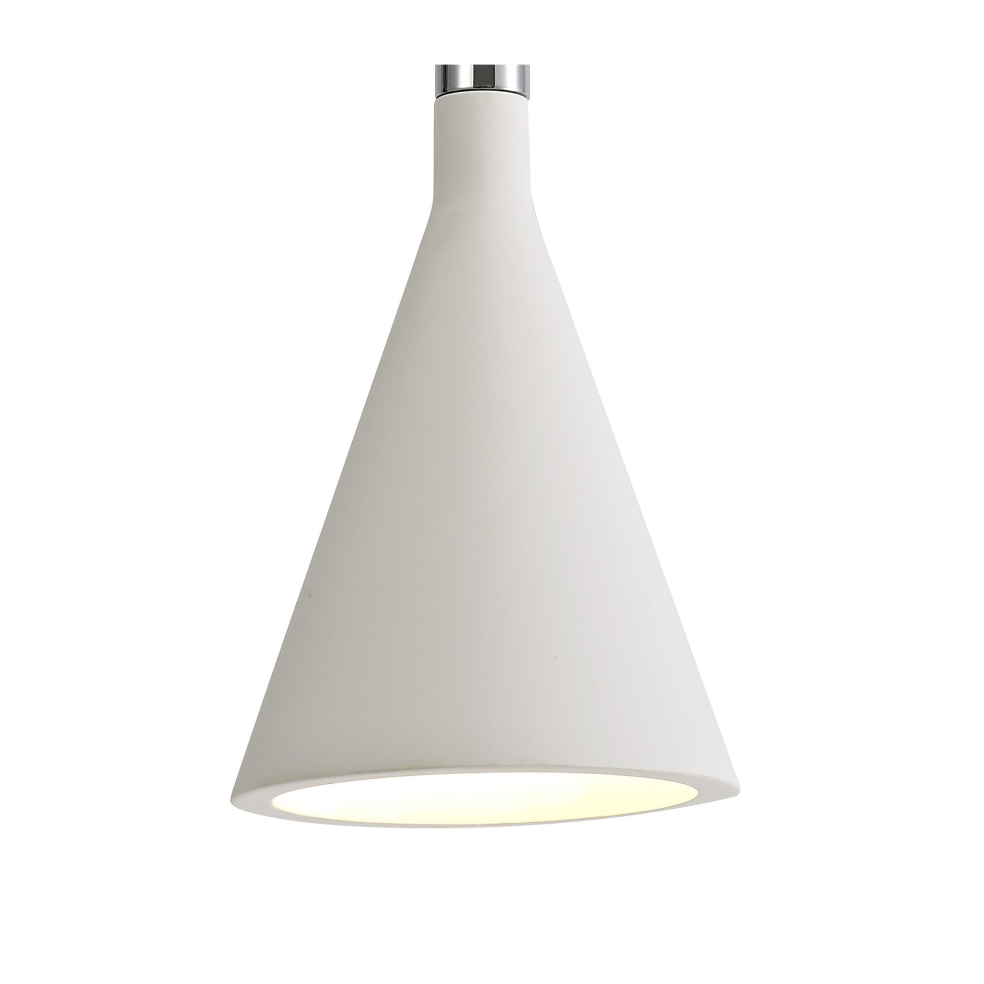 Fabula Theydon Pendant - White Paintable Gypsum