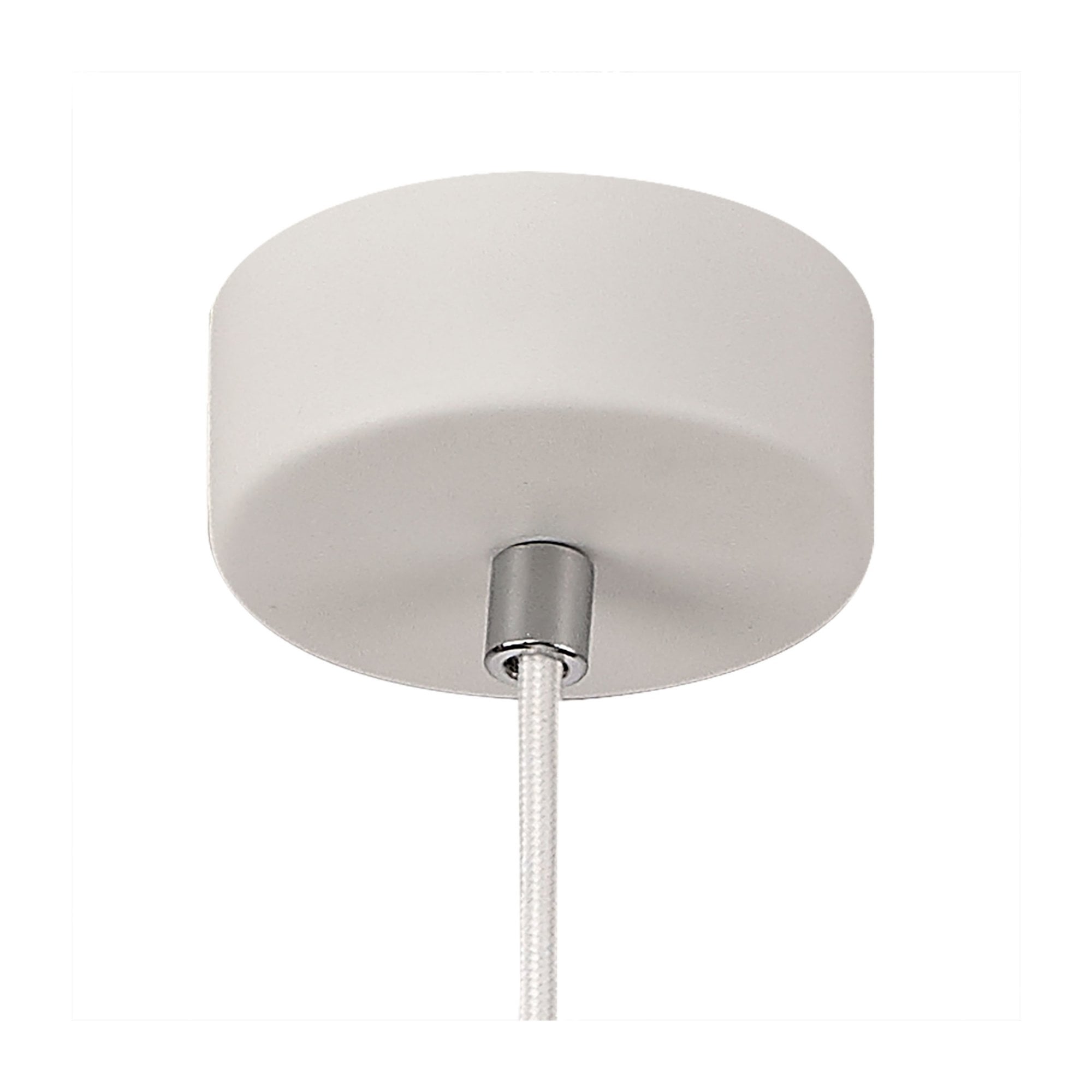 Fabula Theydon Medium Pendant - White Paintable Gypsum